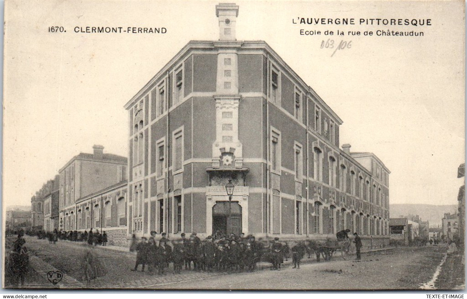 63 CLERMONT FERRAND -  Ecole De La Rue De Chateaudun  - Clermont Ferrand