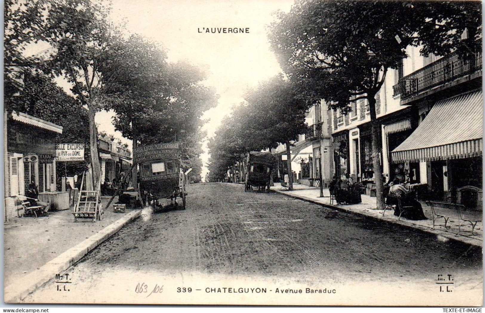 63 CHATELGUYON - Avenue Baraduc. - Châtel-Guyon