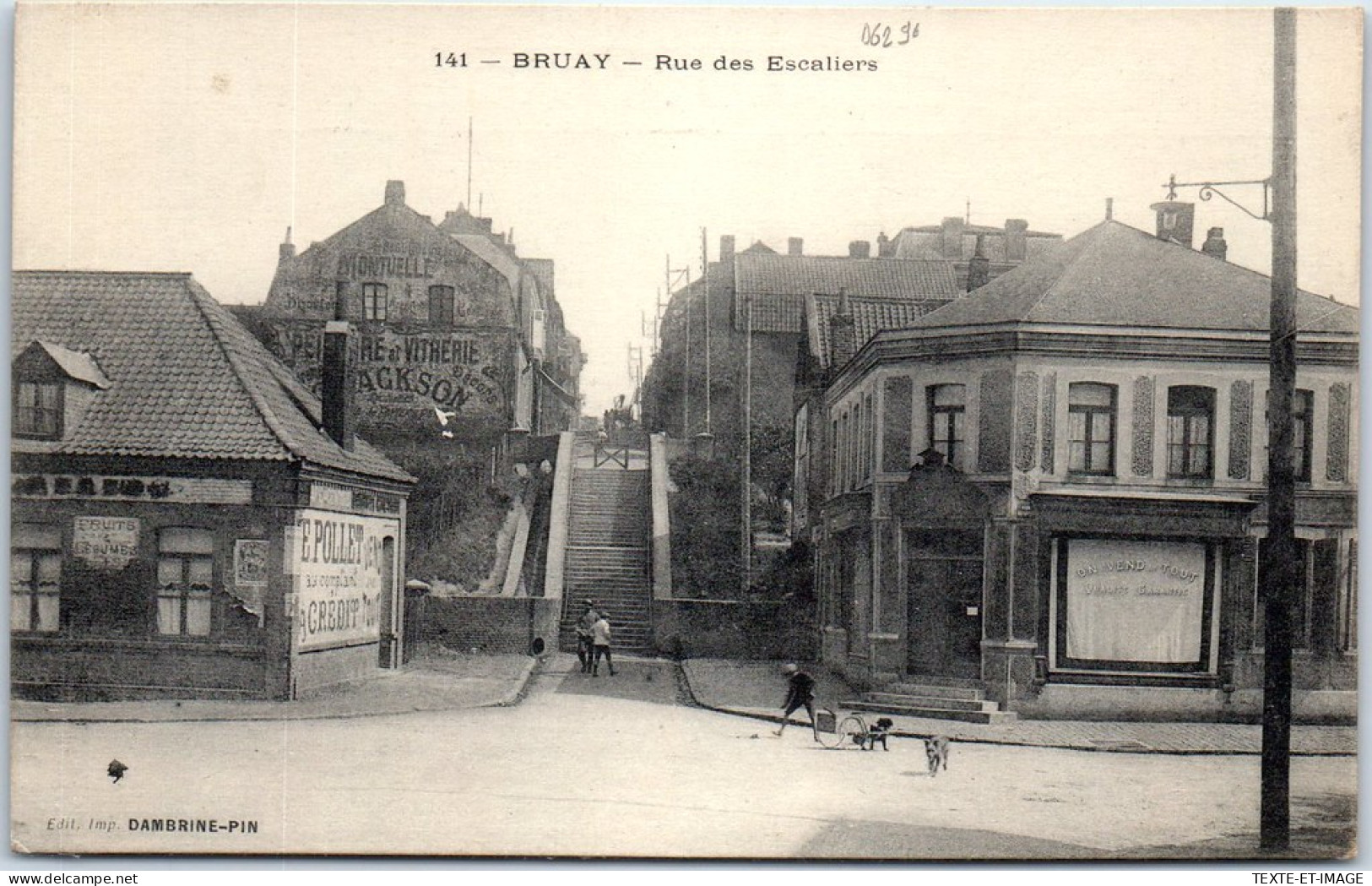 62 BRUAY - Rue Des Escaliers. - Andere & Zonder Classificatie