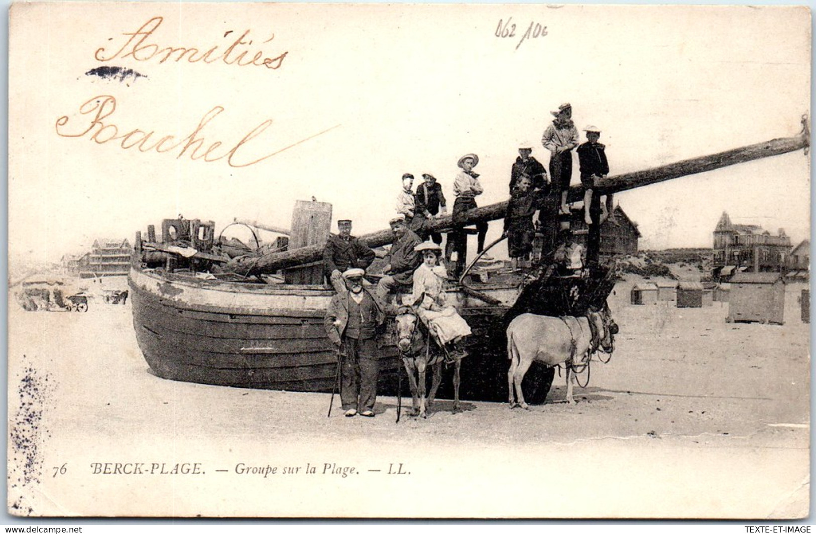 62 BERCK PLAGE - Groupe Sur La Plage -  - Berck