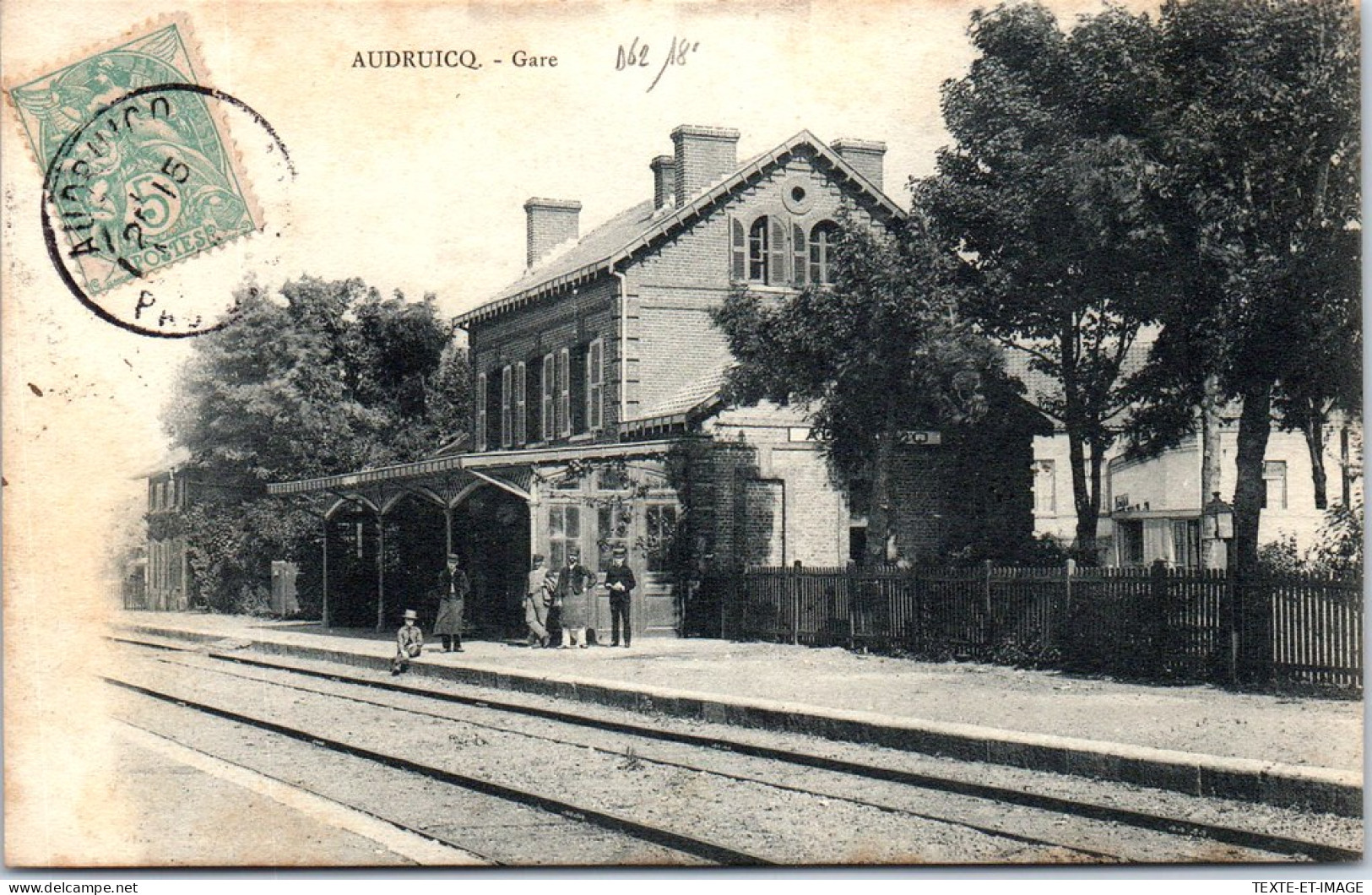 62 AUDRUICQ - La Gare. - Audruicq