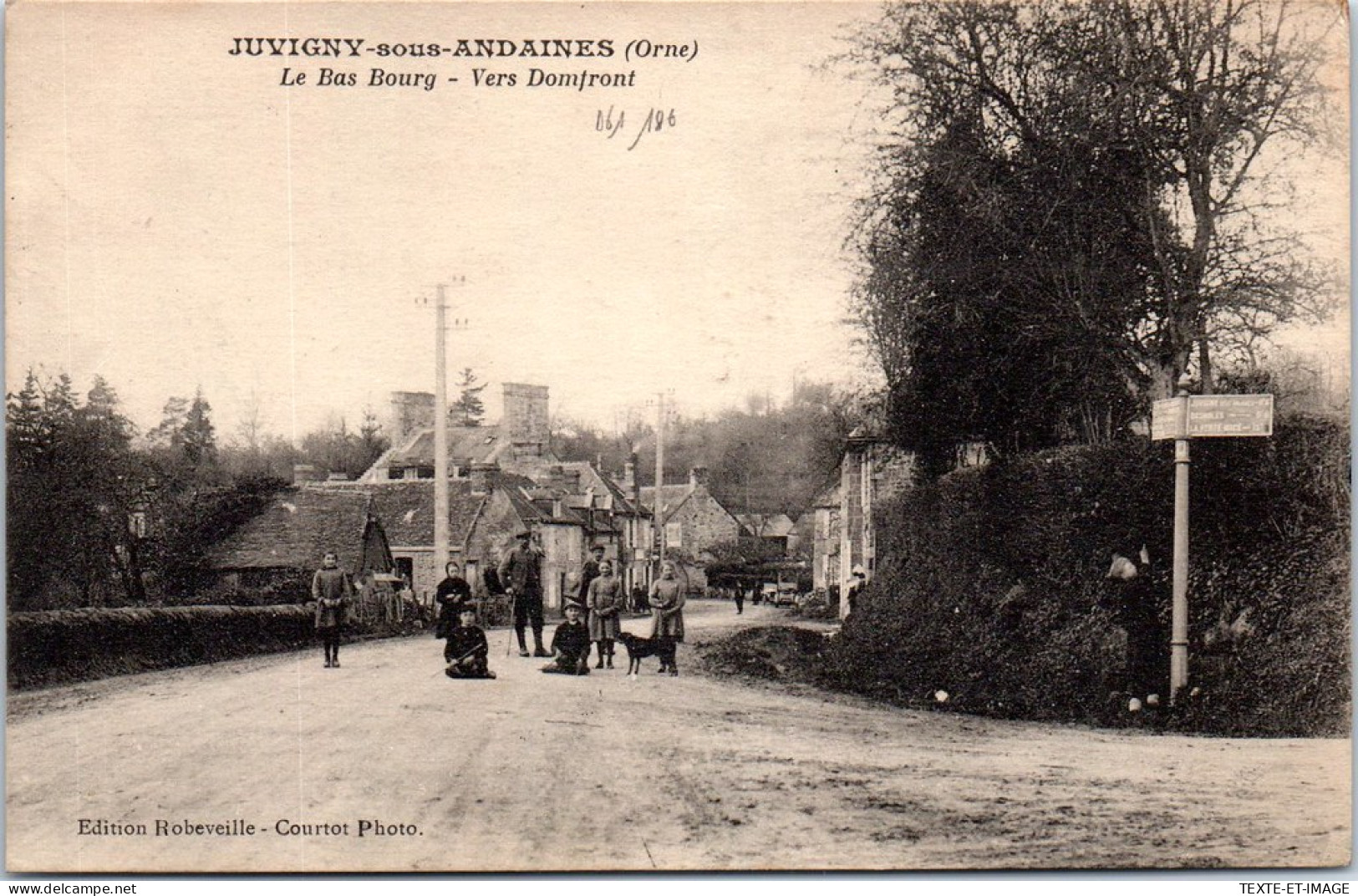 61 JUVIGNY SOUS ANDAINE - Le Bas Bourg - Vers Domfront -  - Autres & Non Classés