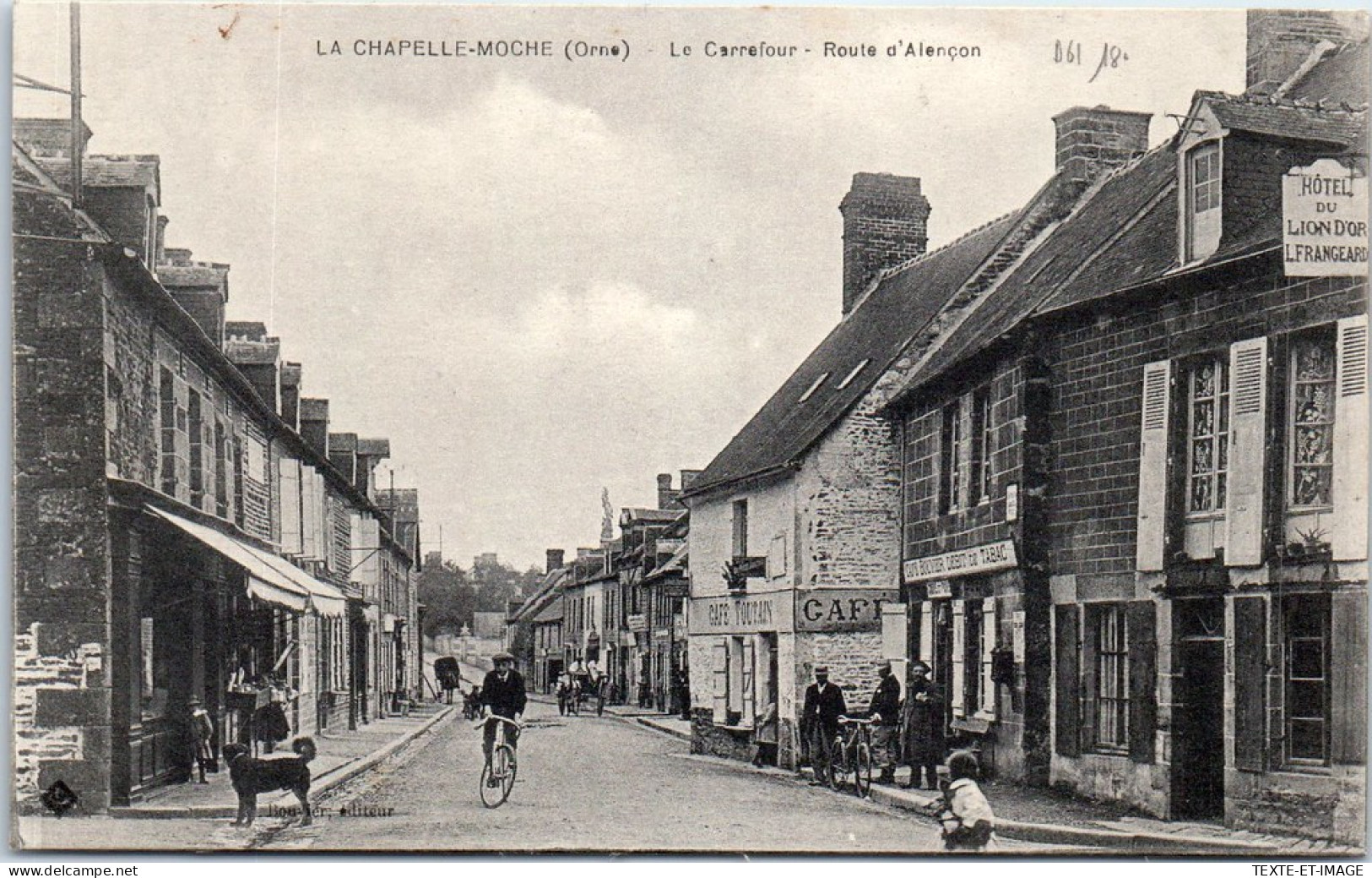 61 LA CHAPELLE MOCHE - Le Carrefour, Route D'alencon. - Other & Unclassified