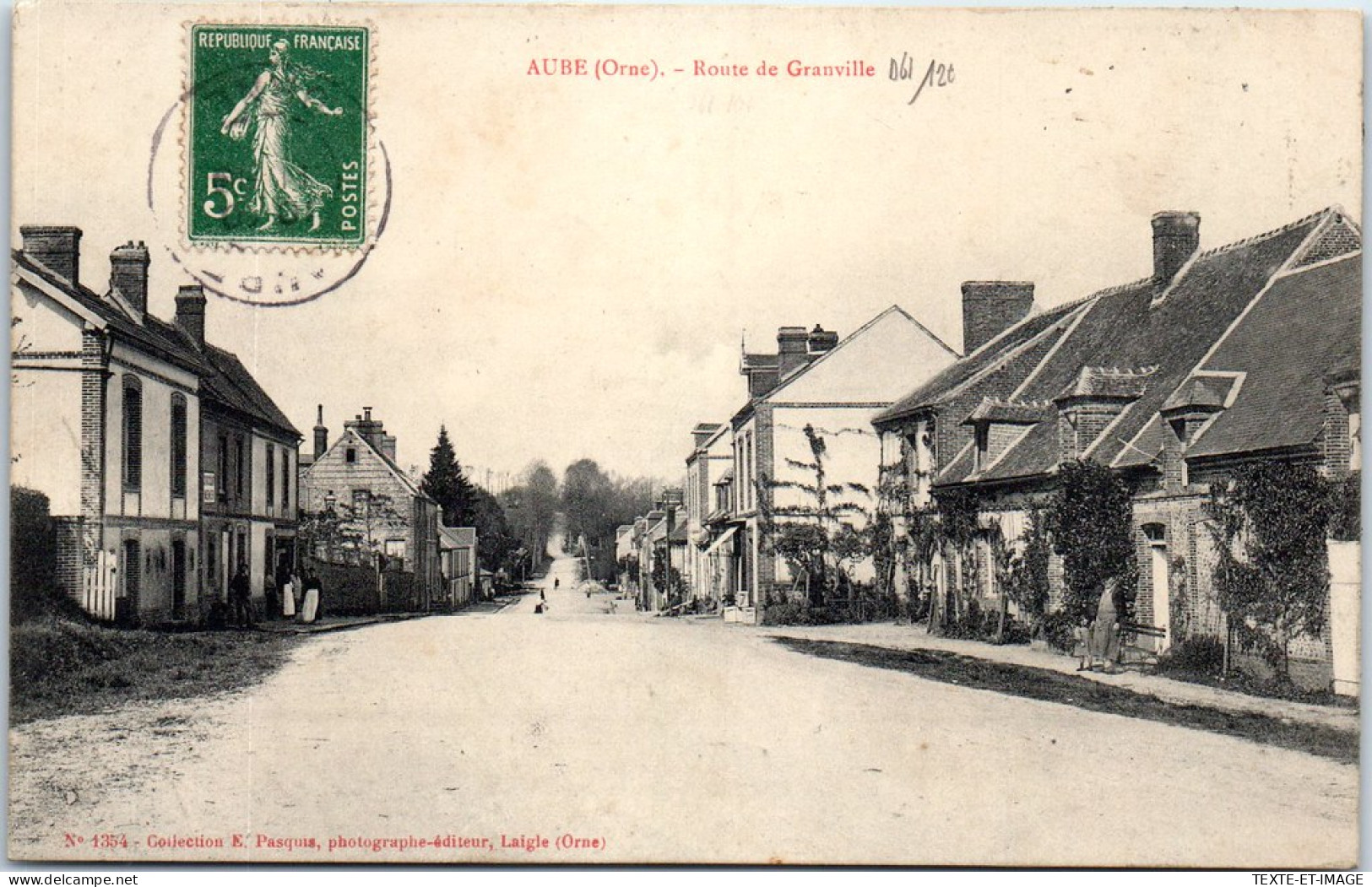 61 AUBE - La Route De Granville -  - Andere & Zonder Classificatie