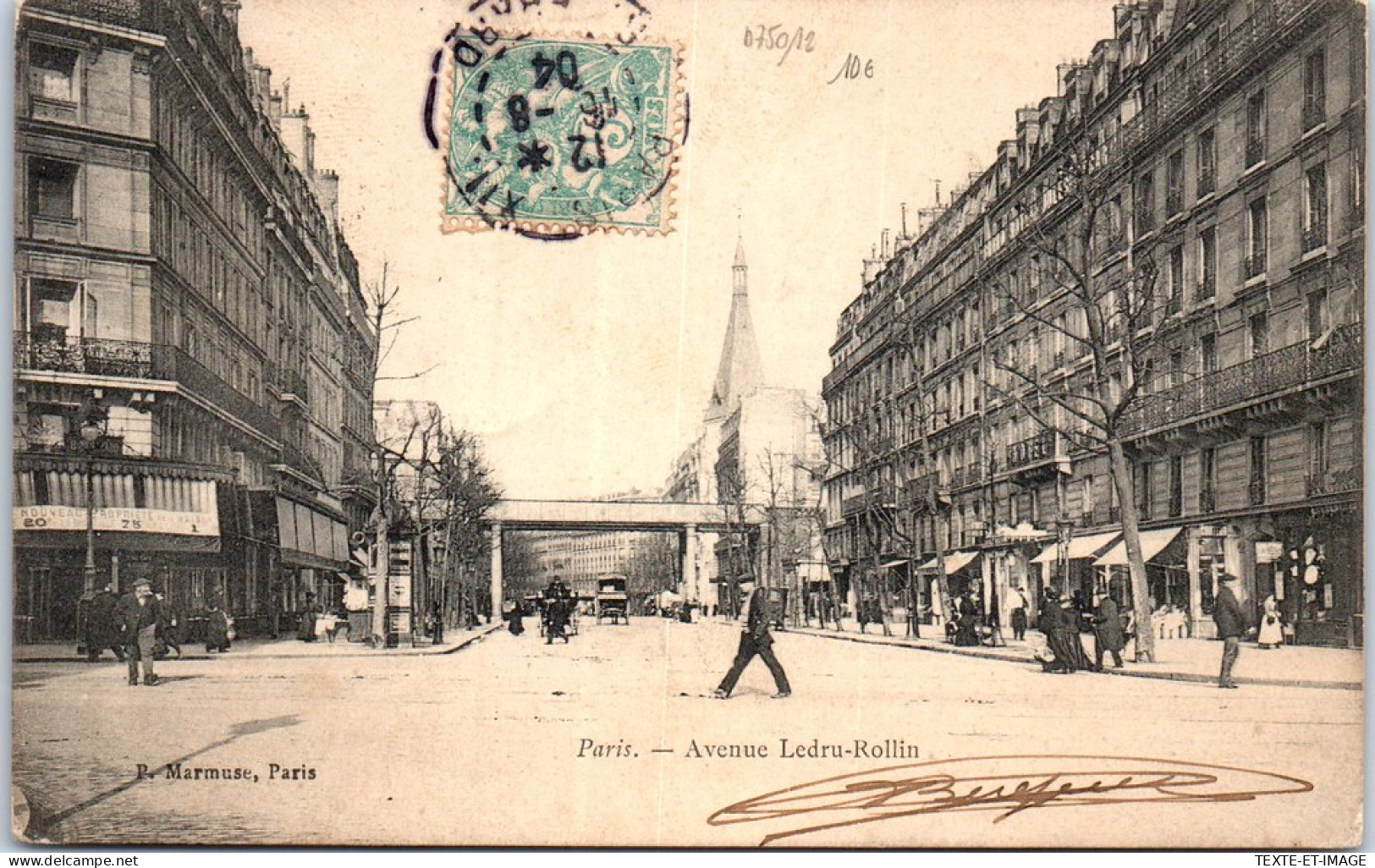 75012 PARIS - Vue De L'avenue Ledru-rollin - Distretto: 12