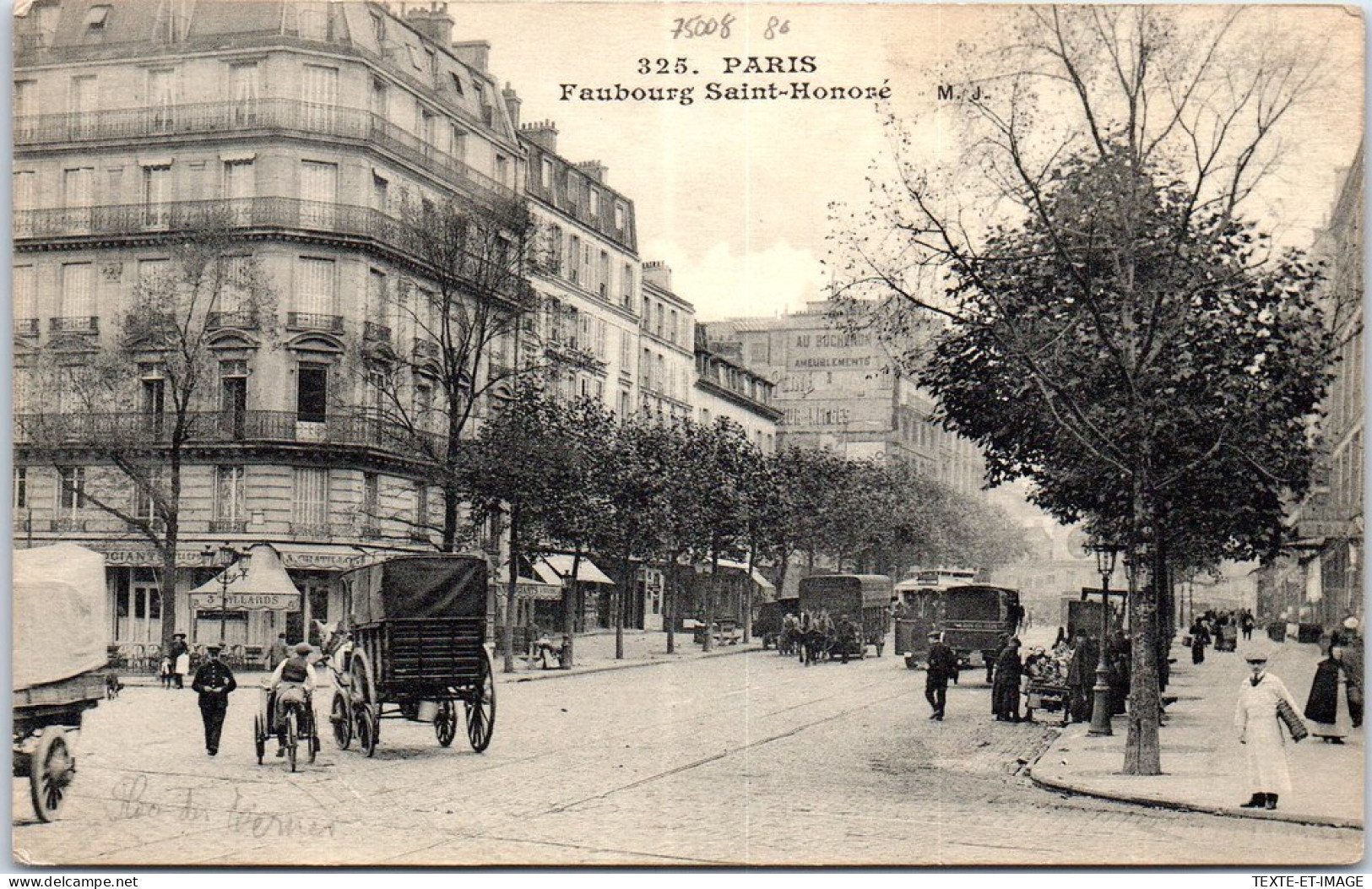75008 PARIS - Faubourg Saint Honore. - District 08