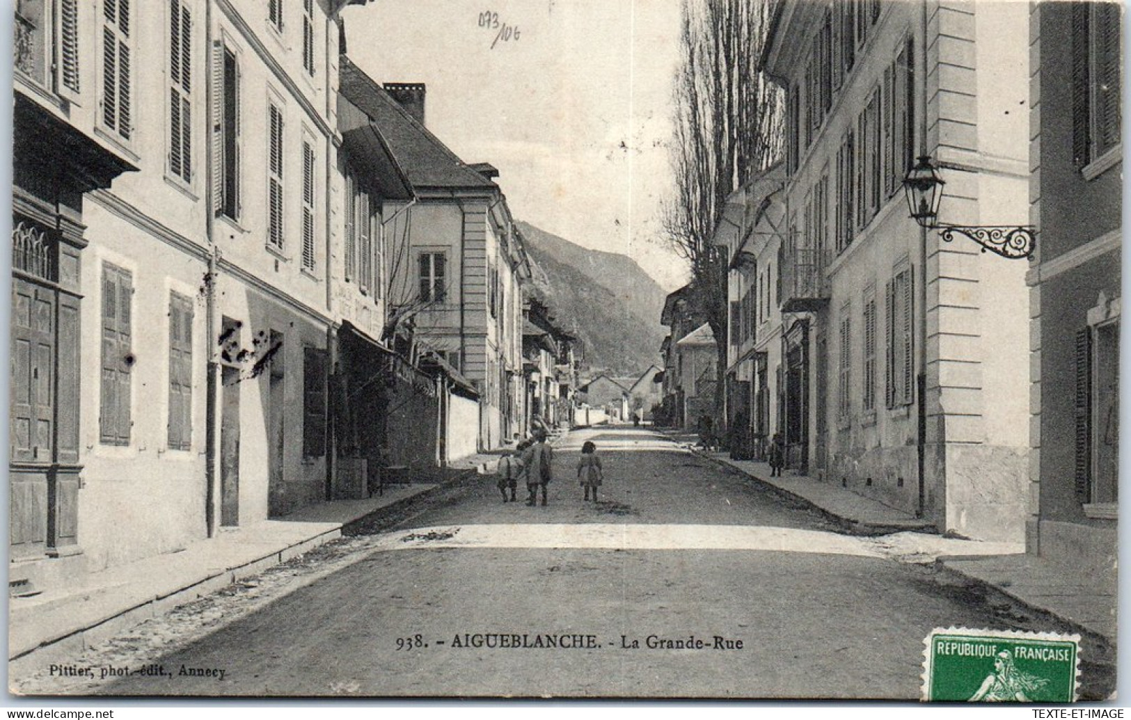 73 AIGUEBLANCHE - La Grande Rue -  - Other & Unclassified