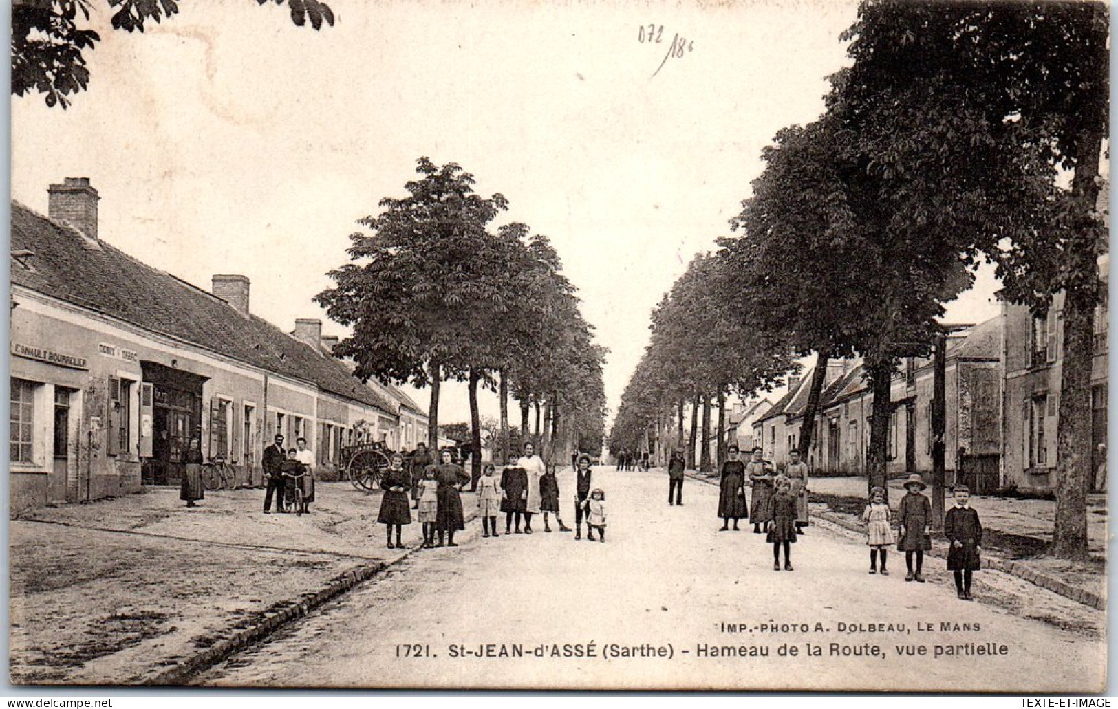 72 SAINT JEAN D'ASSE - Hameau De La Route - Vue Partielle  - Sonstige & Ohne Zuordnung