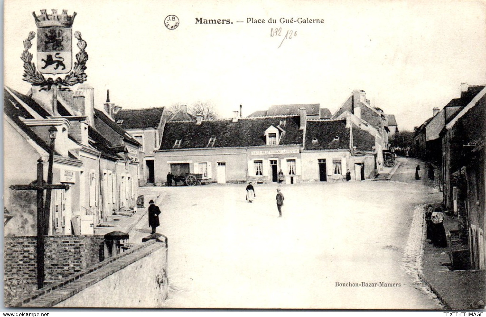 72 MAMERS - La Place Du Gue Galerne -  - Mamers
