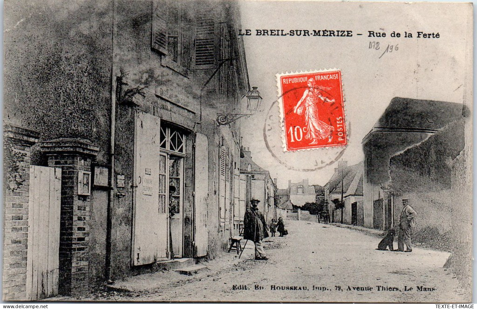 72 LE BREIL SUR MERIZE - Rue De La Ferte -  - Autres & Non Classés