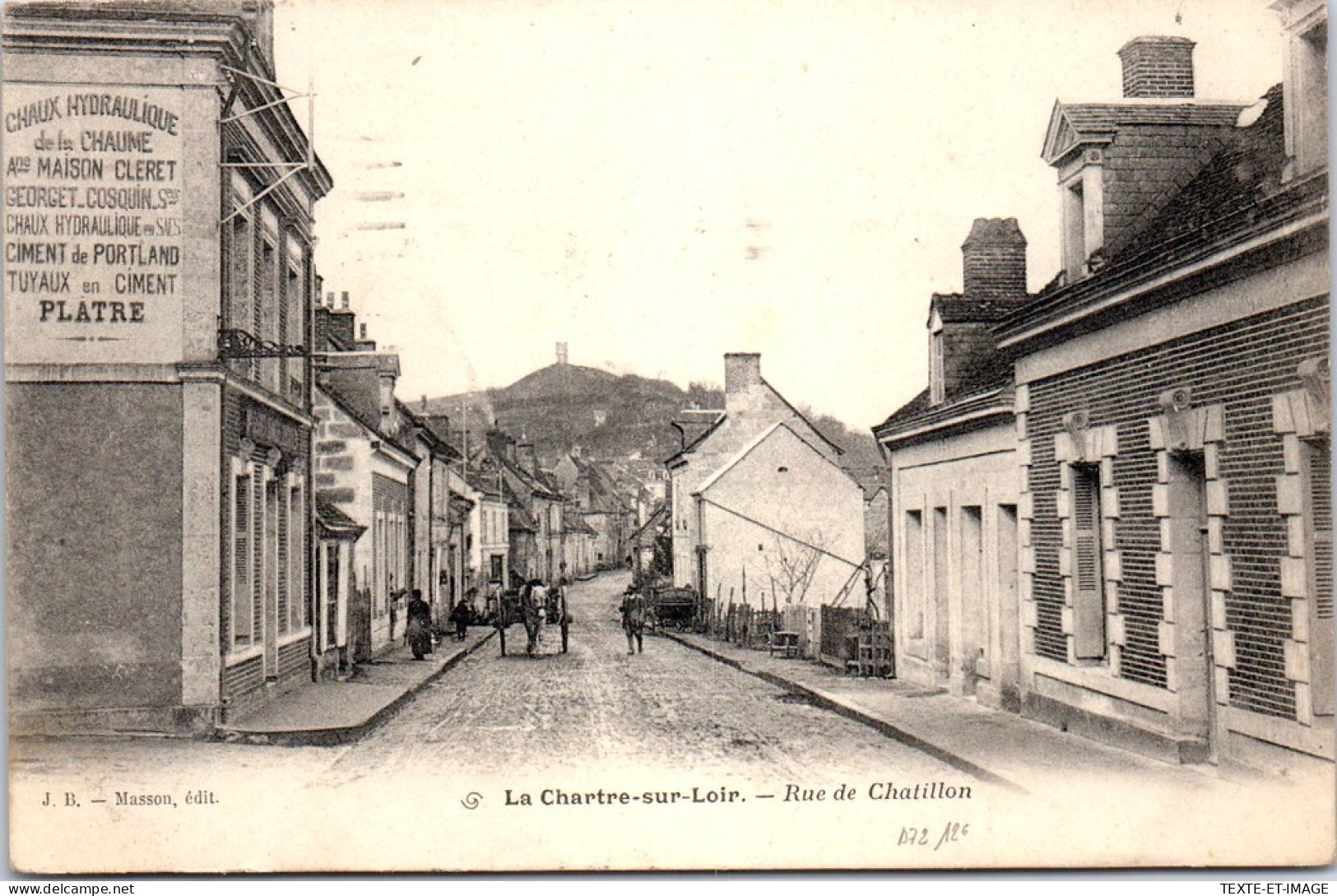 72 LA CHARTRE SUR LOIR - Rue De Chatillon  - Altri & Non Classificati