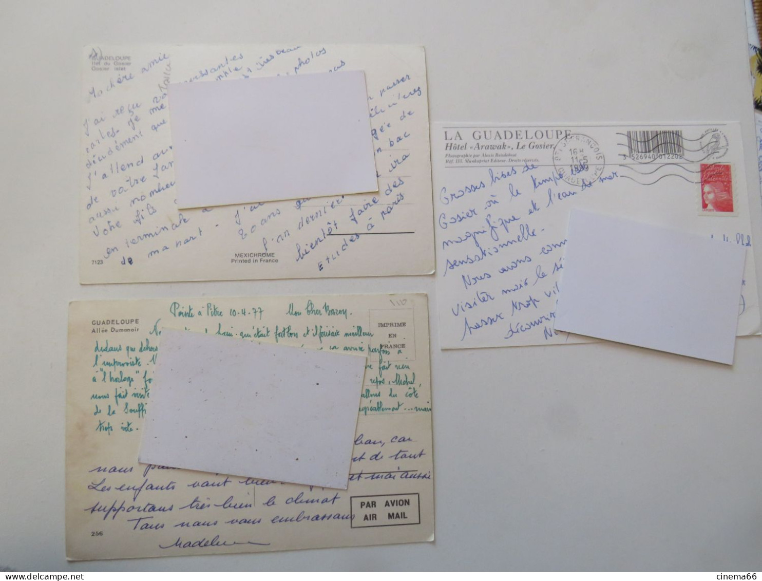 GUADELOUPE - Lot De 3 Cartes - - Sonstige & Ohne Zuordnung