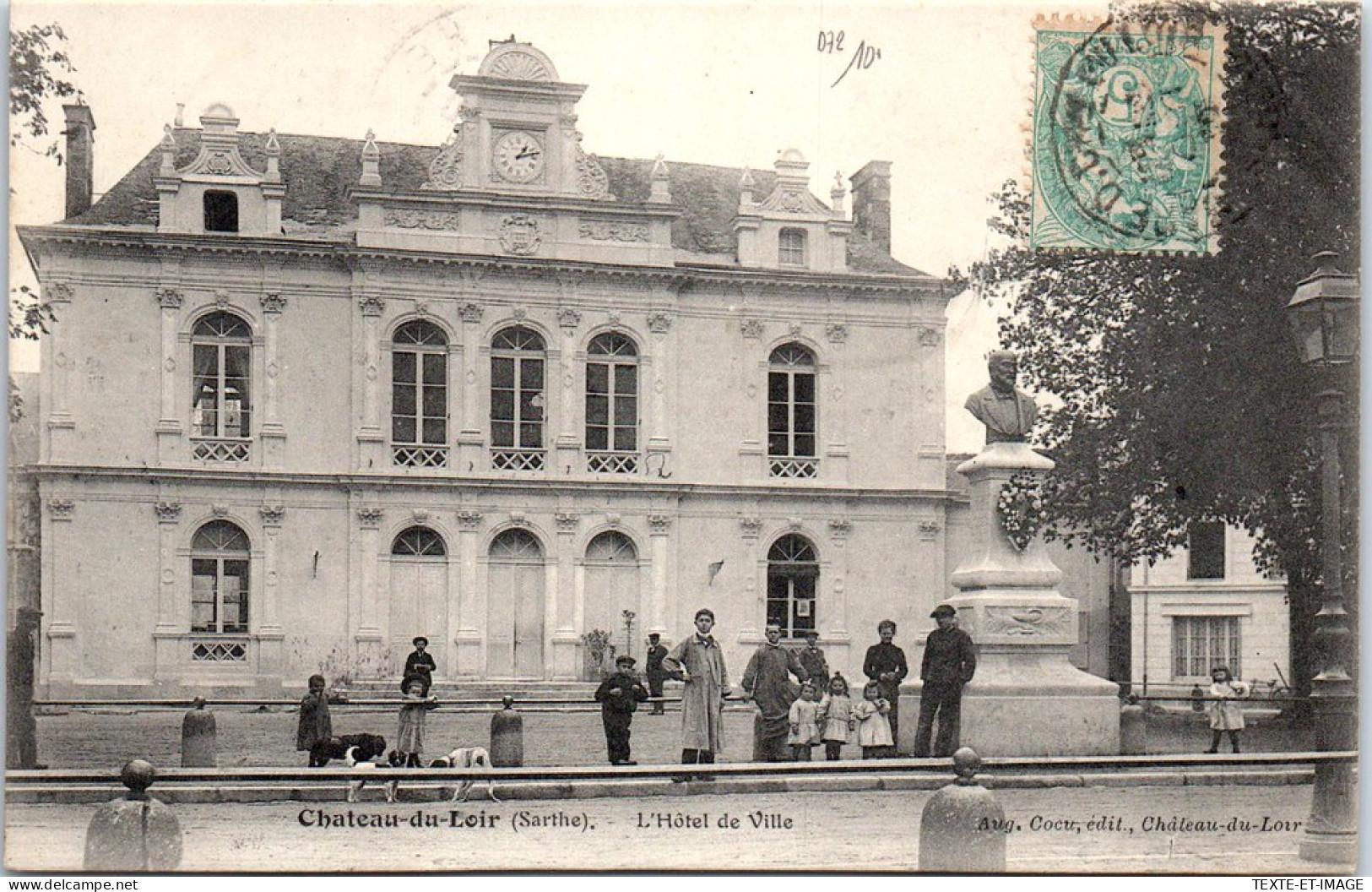 72 CHATEAUDU LOIR - L'hotel De Ville -  - Chateau Du Loir