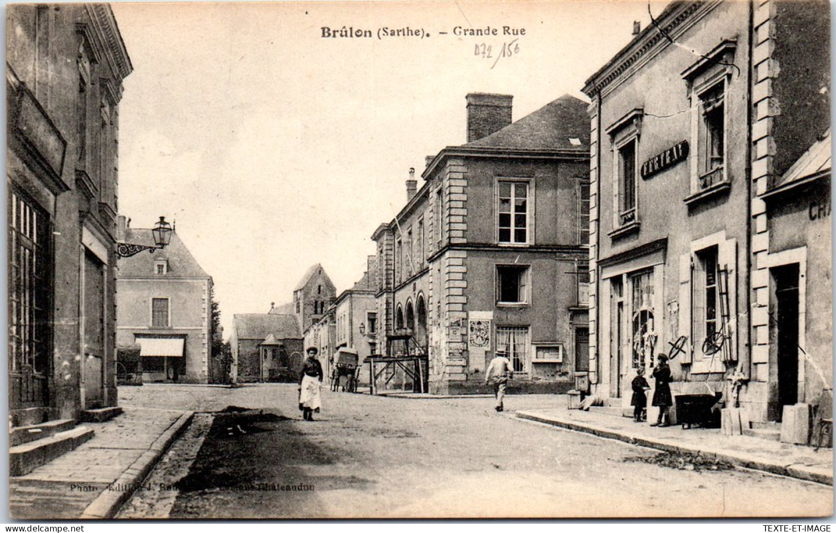 72 BRULON - La Grande Rue  - Brulon