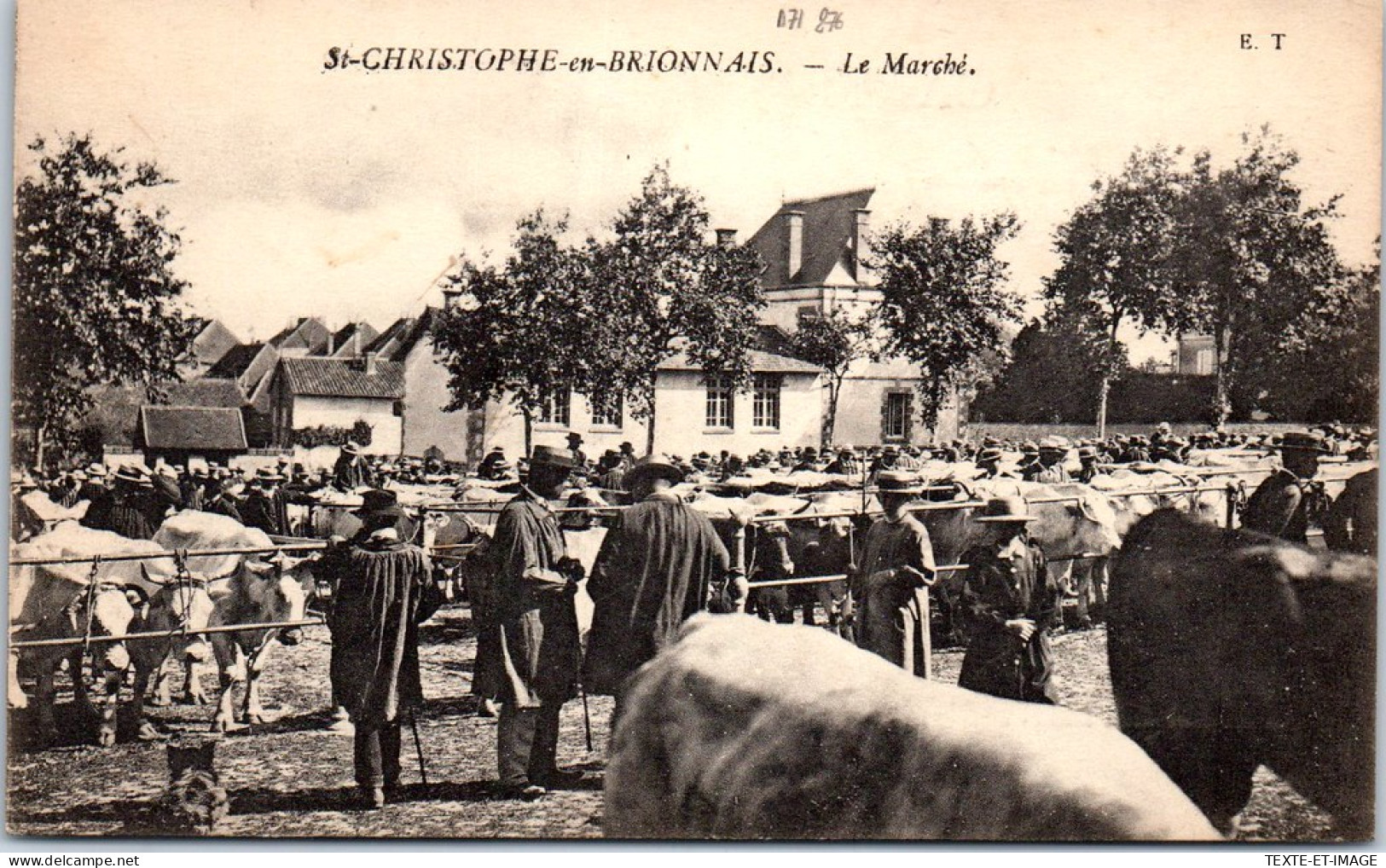 71 SAINT CHRISTOPHE EN BRIONNAIS - Le Marche -  - Other & Unclassified