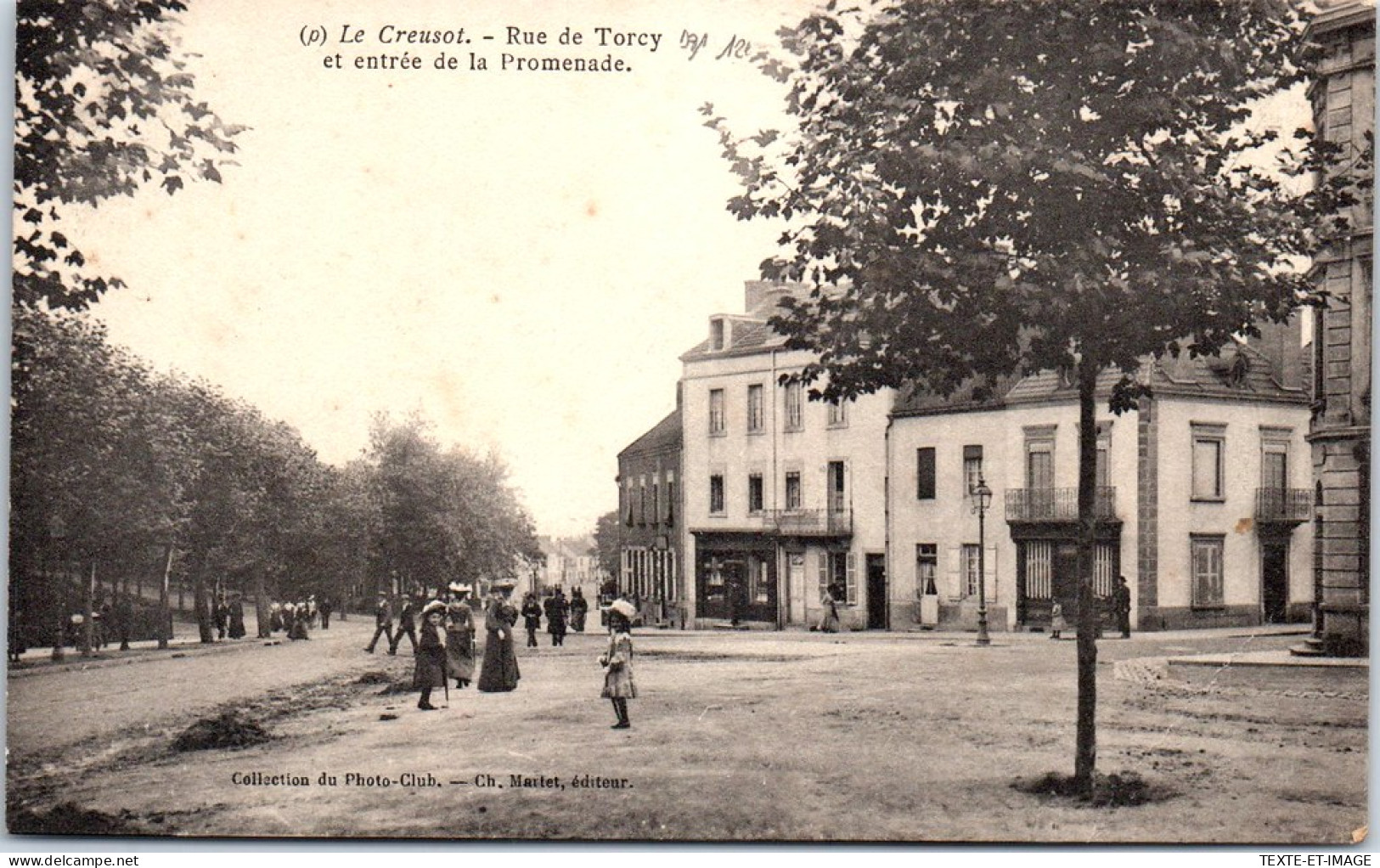 71 LE CREUSOT - Rue De Torcy, Entree De La Promenade -  - Le Creusot