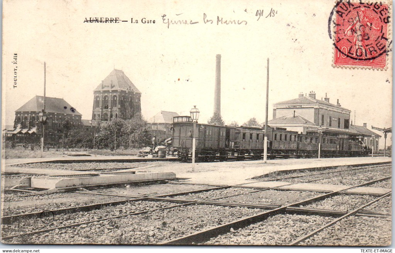 71 EPIGNAC LES MINES - La Gare -  - Andere & Zonder Classificatie