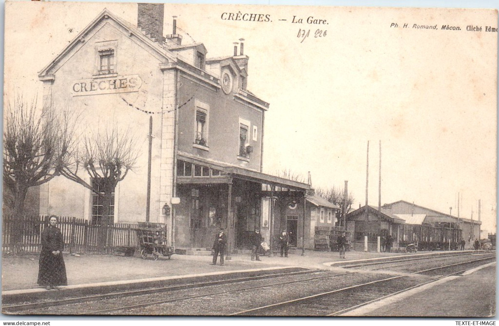 71 CRECHES - La Gare  - Other & Unclassified