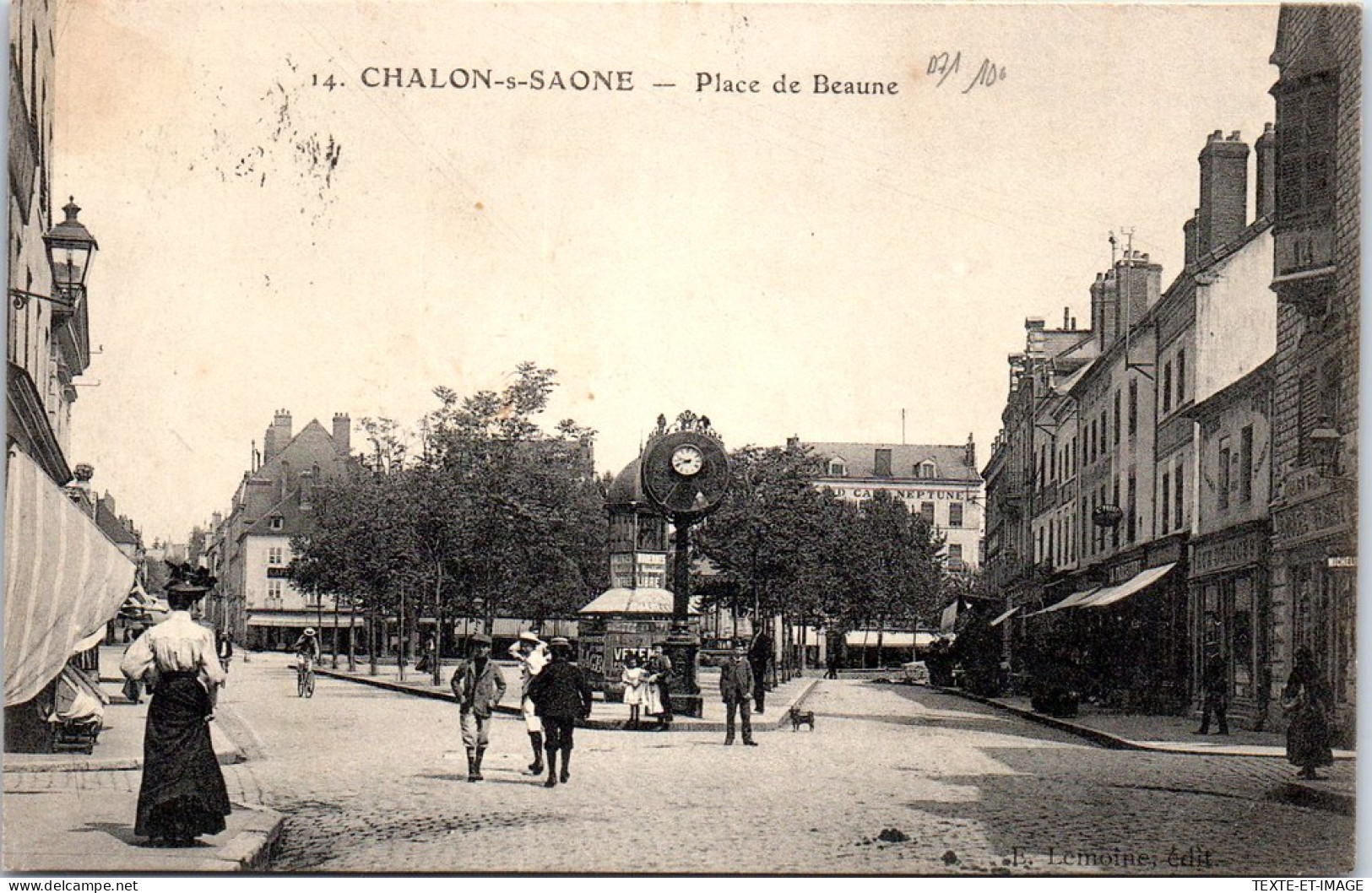 71 CHALON SUR SAONE - La Place De Beaune. - Chalon Sur Saone