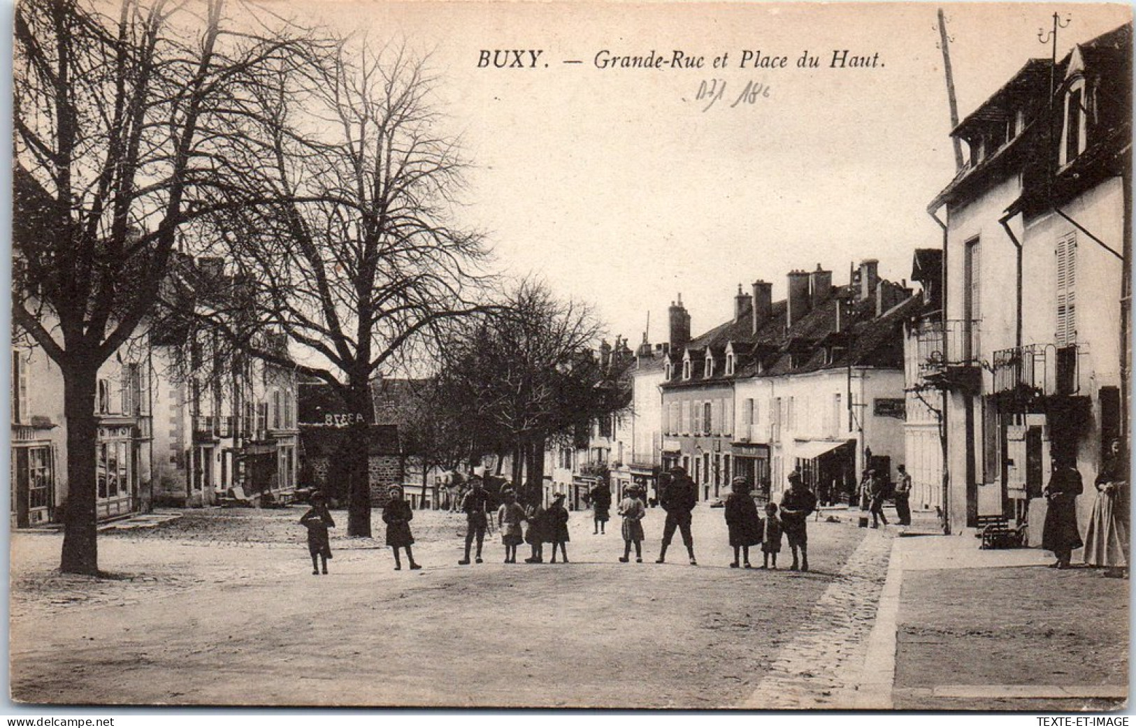 71 BUXY - Grande Rue Et Place Du Haut -  - Other & Unclassified