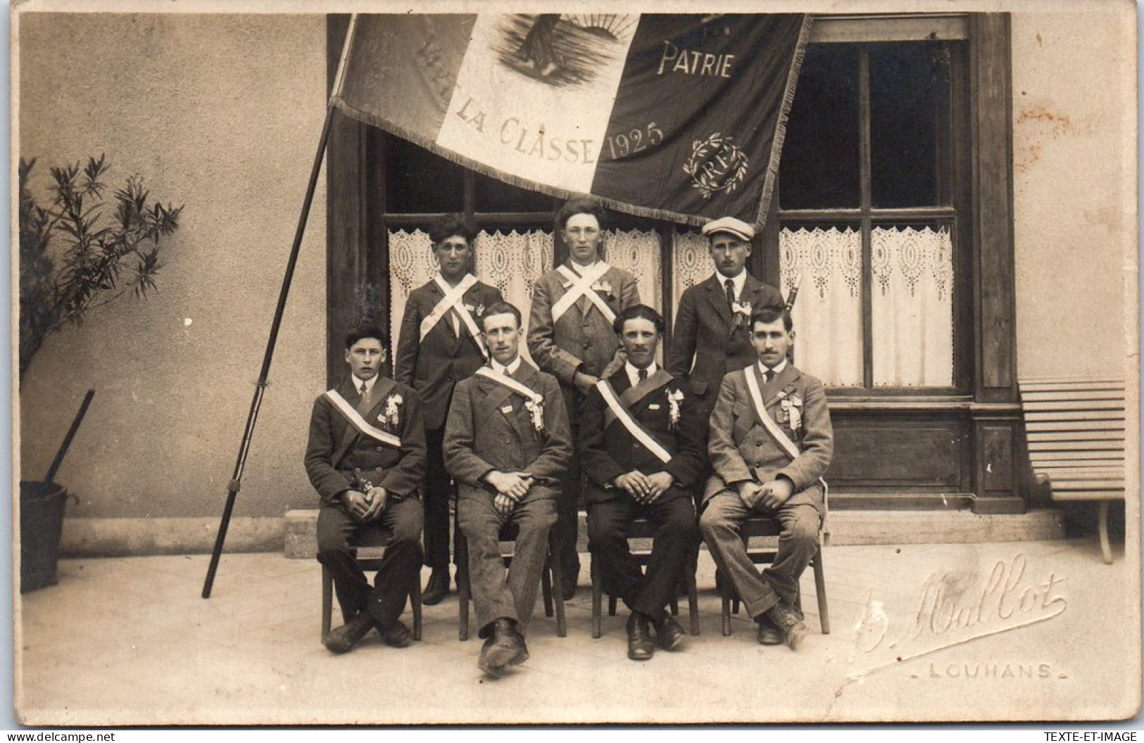 71 BEAUREPAIRE EN BRESSE - CARTE PHOTO - Les Conscrits Classe 1925 - Other & Unclassified