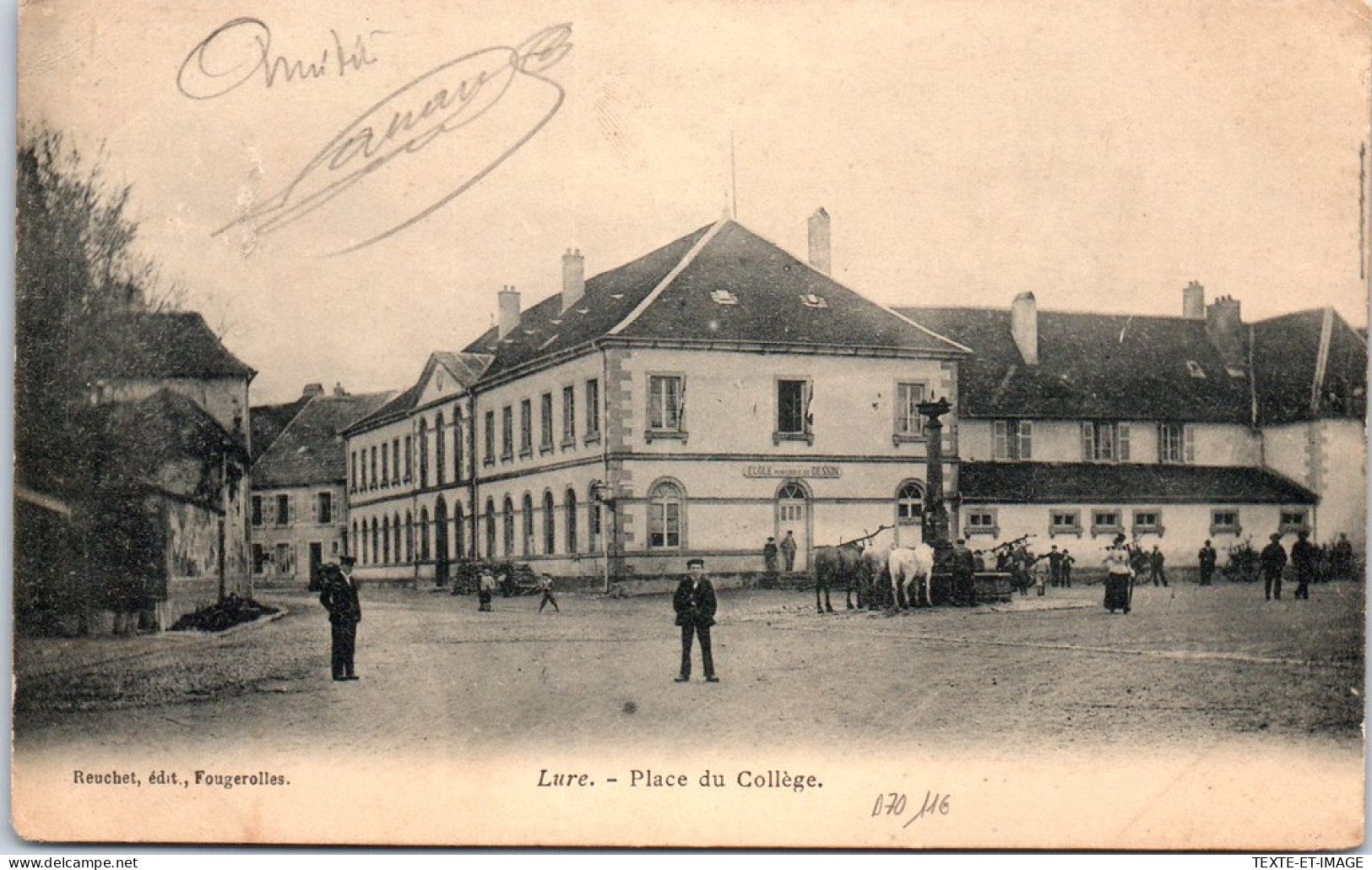 70 LURE - Place Du College. - Lure