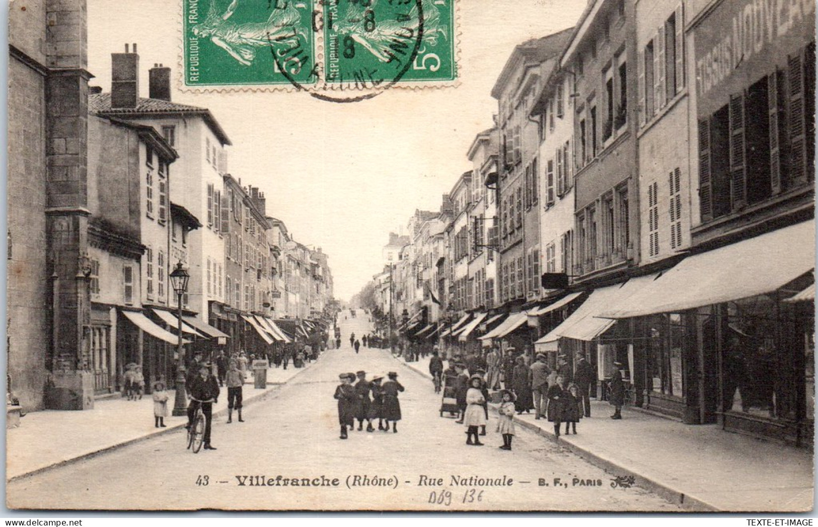 69 VILLEFRANCHE - Rue Nationale -  - Villefranche-sur-Saone