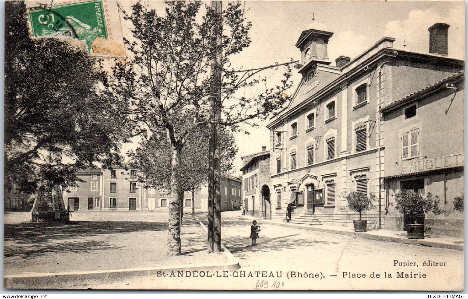 69 SAINT ANDEOL LE CHATEAU- La Place De La Mairie -  - Altri & Non Classificati