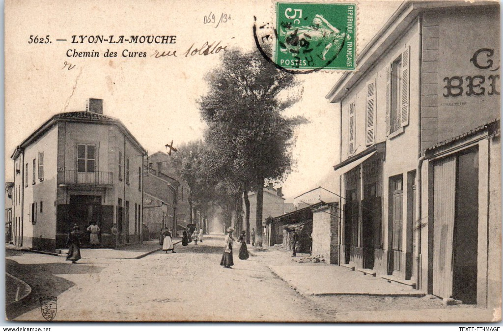 69 LYON LA MOUCHE - Chemin Des Cures. - Sonstige & Ohne Zuordnung