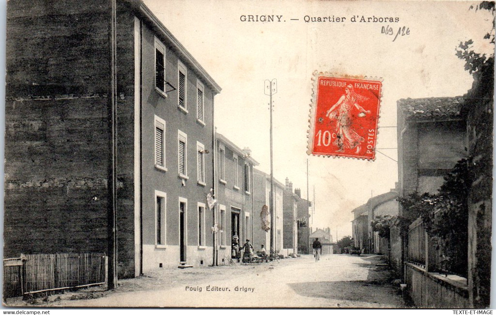 69 GRIGNY - Le Quartier D'arboras. - Grigny