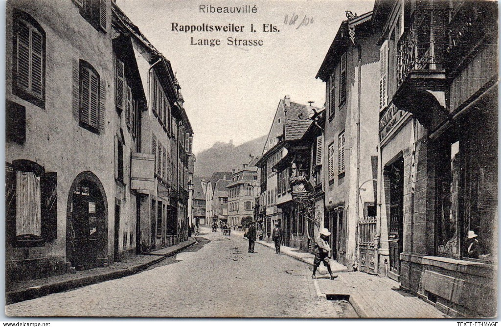 68 RIBEAUVILLE - Lange Strasse - Autres & Non Classés