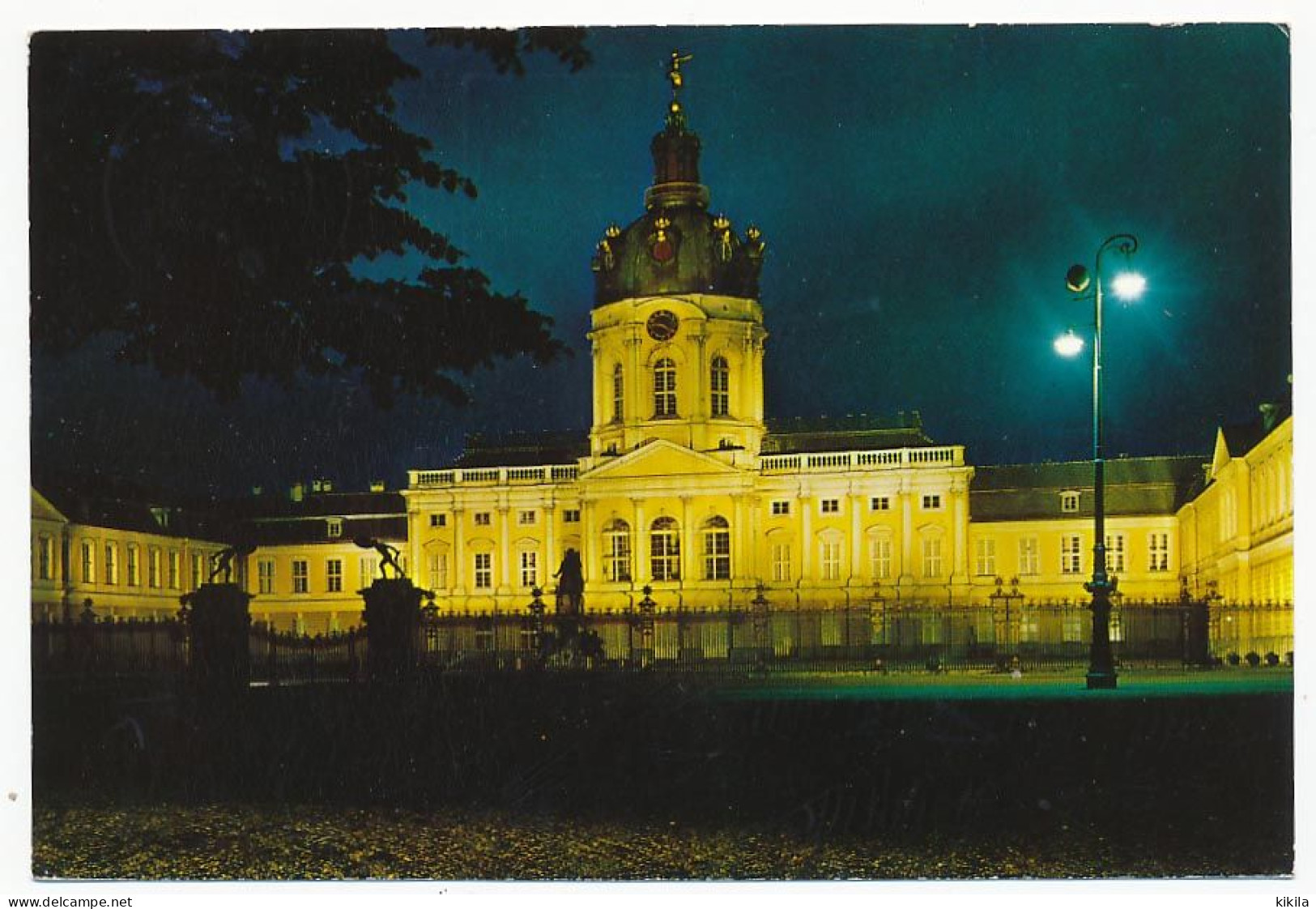 CPSM  10.5 X 15  Allemagne (53) BERLIN Charlottenburger Schloss Chateau Charlottenburg  Vue De Nuit - Charlottenburg