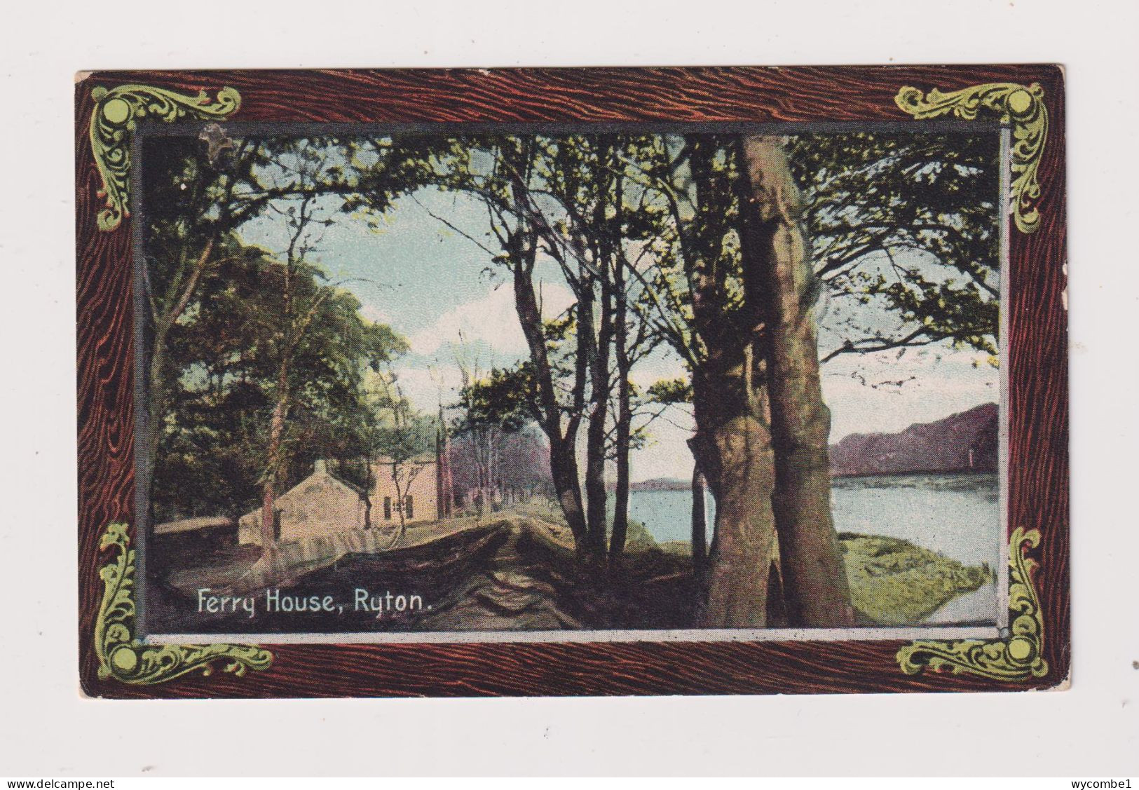 ENGLAND - Ryton Ferry House Used Vintage Postcard - Sonstige & Ohne Zuordnung