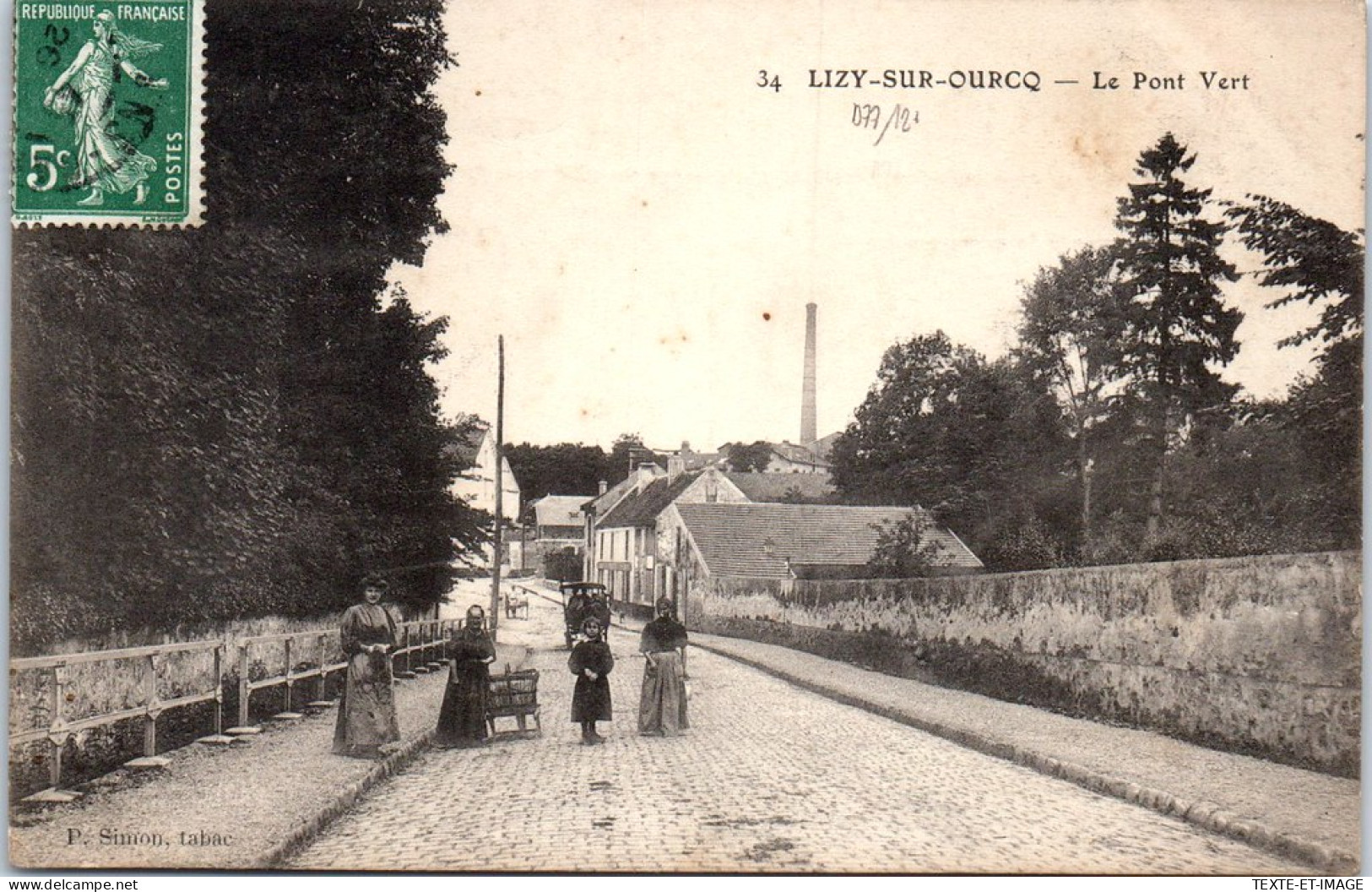 77 LIZY SUR OURCQ - Le Pont Vert -  - Lizy Sur Ourcq