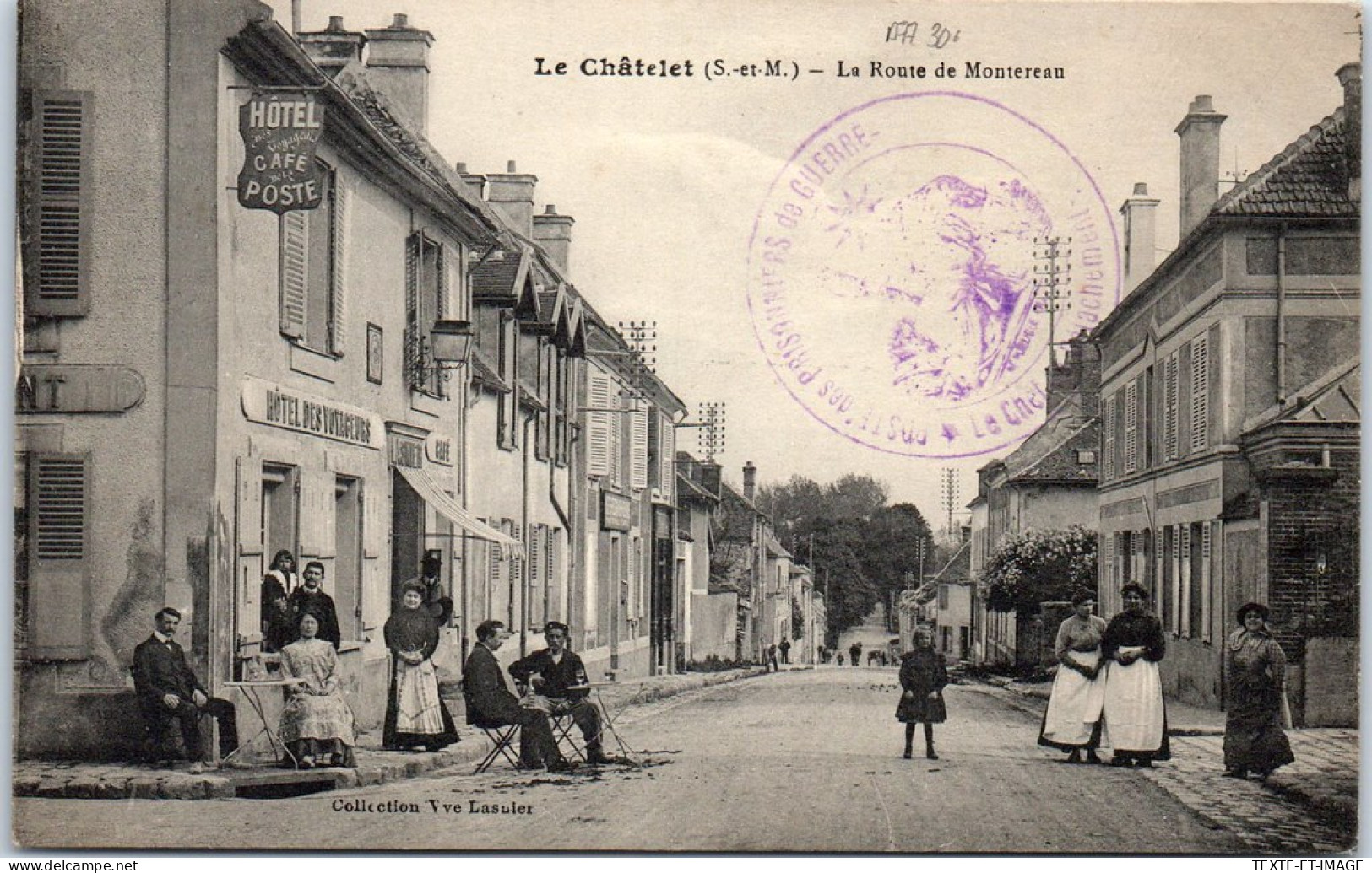 77 LE CHATELET - La Route De Montereau -  - Le Chatelet En Brie