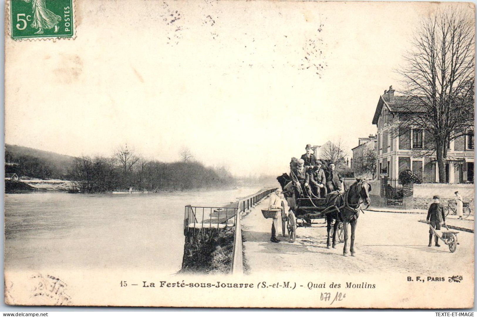 77 LA FERTE SOUS JOUARRE - Le Quai Des Moulins -  - La Ferte Sous Jouarre