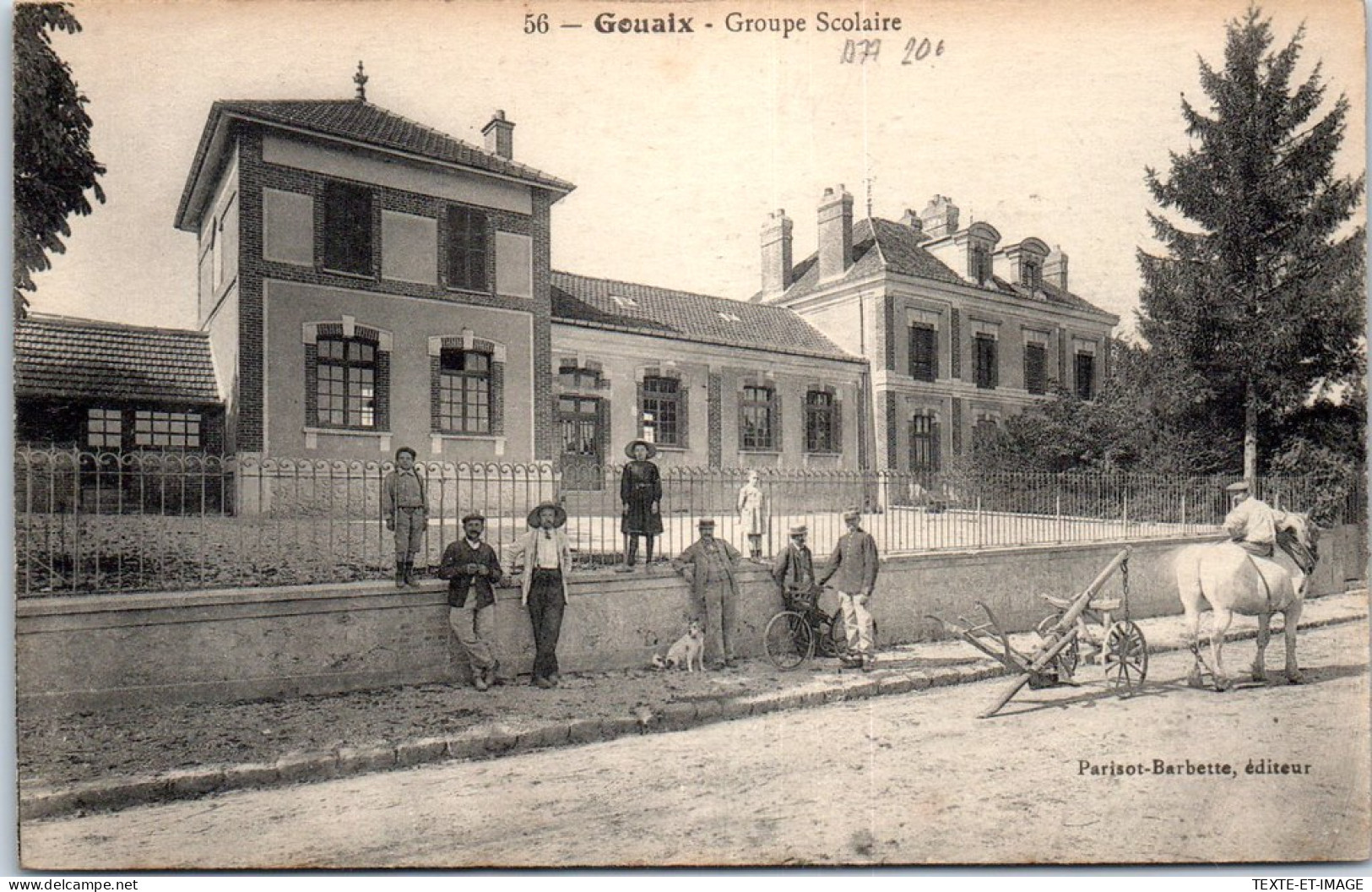 77 GOUAIX - Le Groupe Scolaire -  - Autres & Non Classés