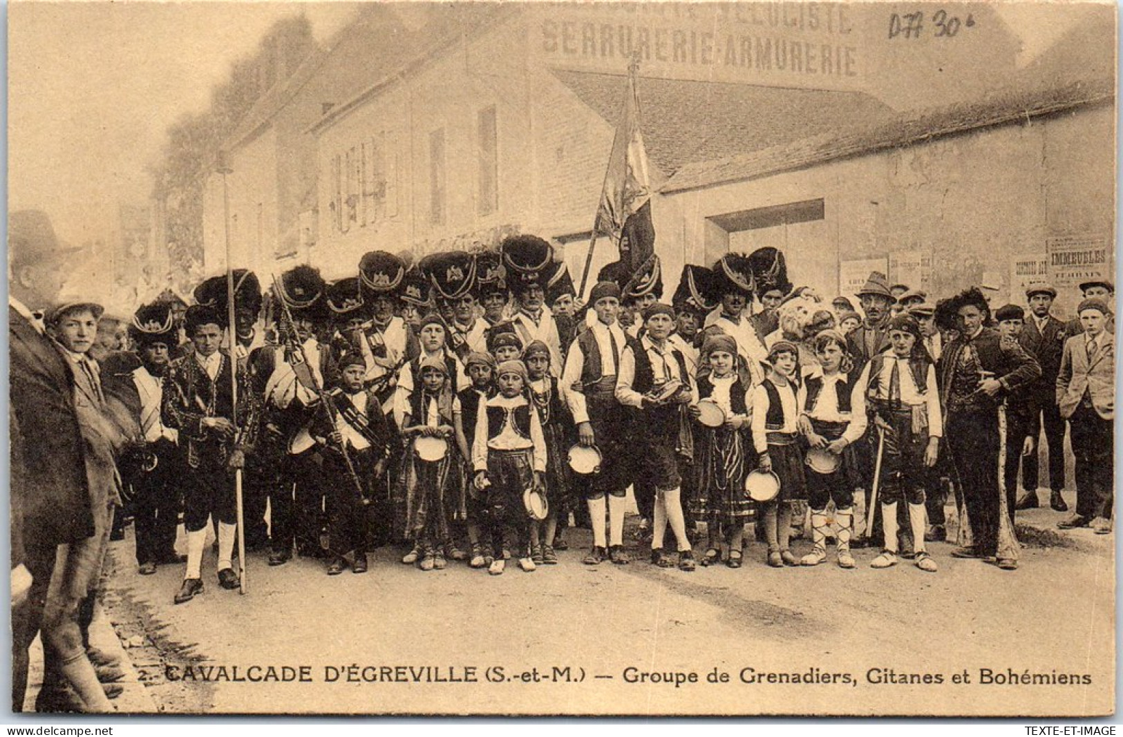 77 EGREVILLE - La Cavalcade - Grenadiers, Gitanes Er Bohemiens - Altri & Non Classificati