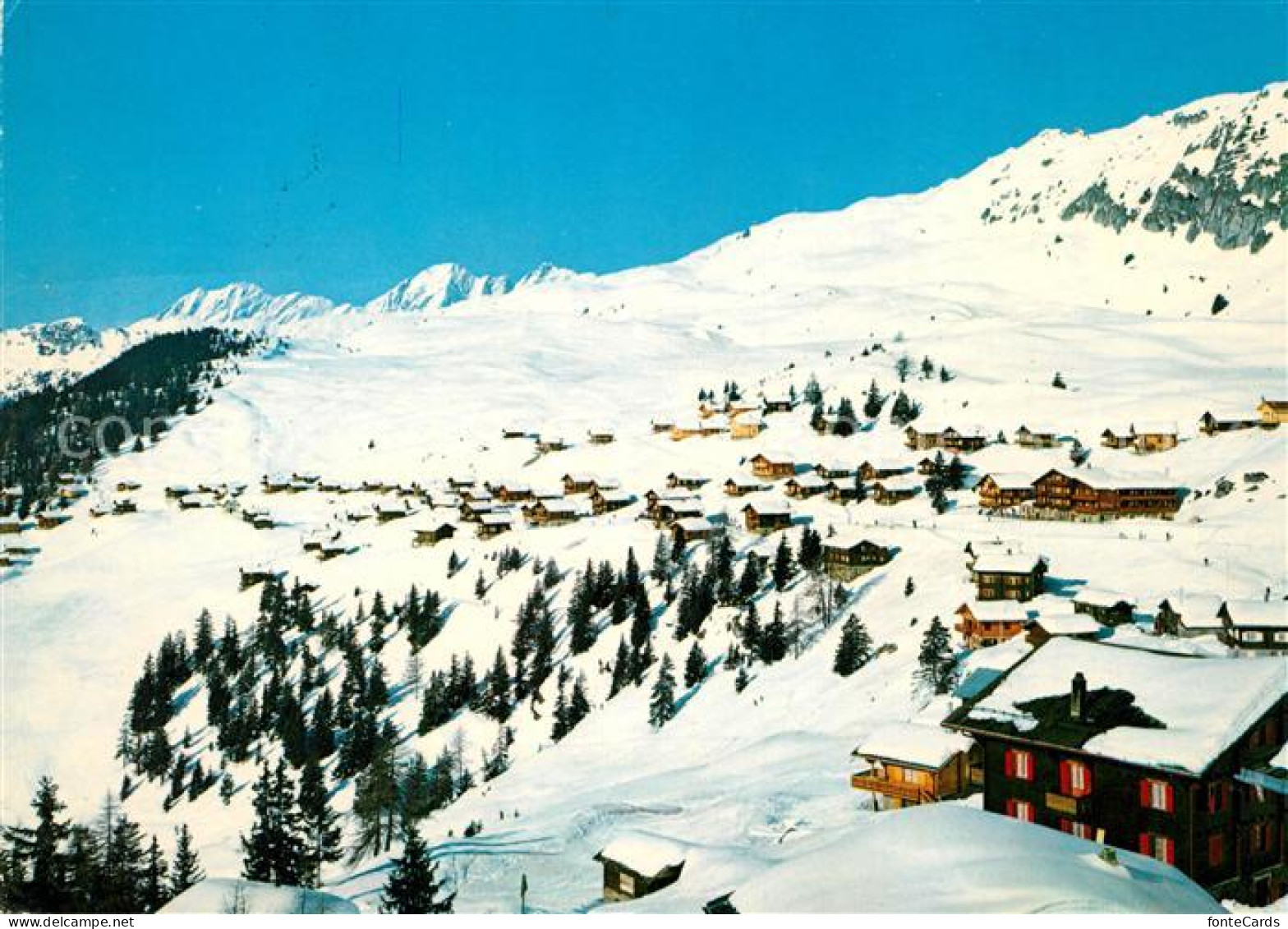 13164509 Bettmeralp VS Winterlandschaft Bettmeralp VS - Andere & Zonder Classificatie