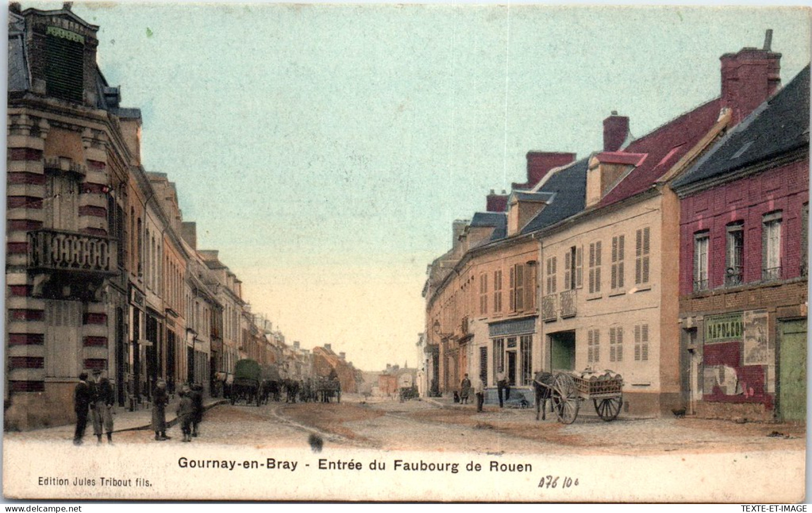 76 GOURNAY EN BRAY - Entree Du Faubourg De Rouen -  - Gournay-en-Bray