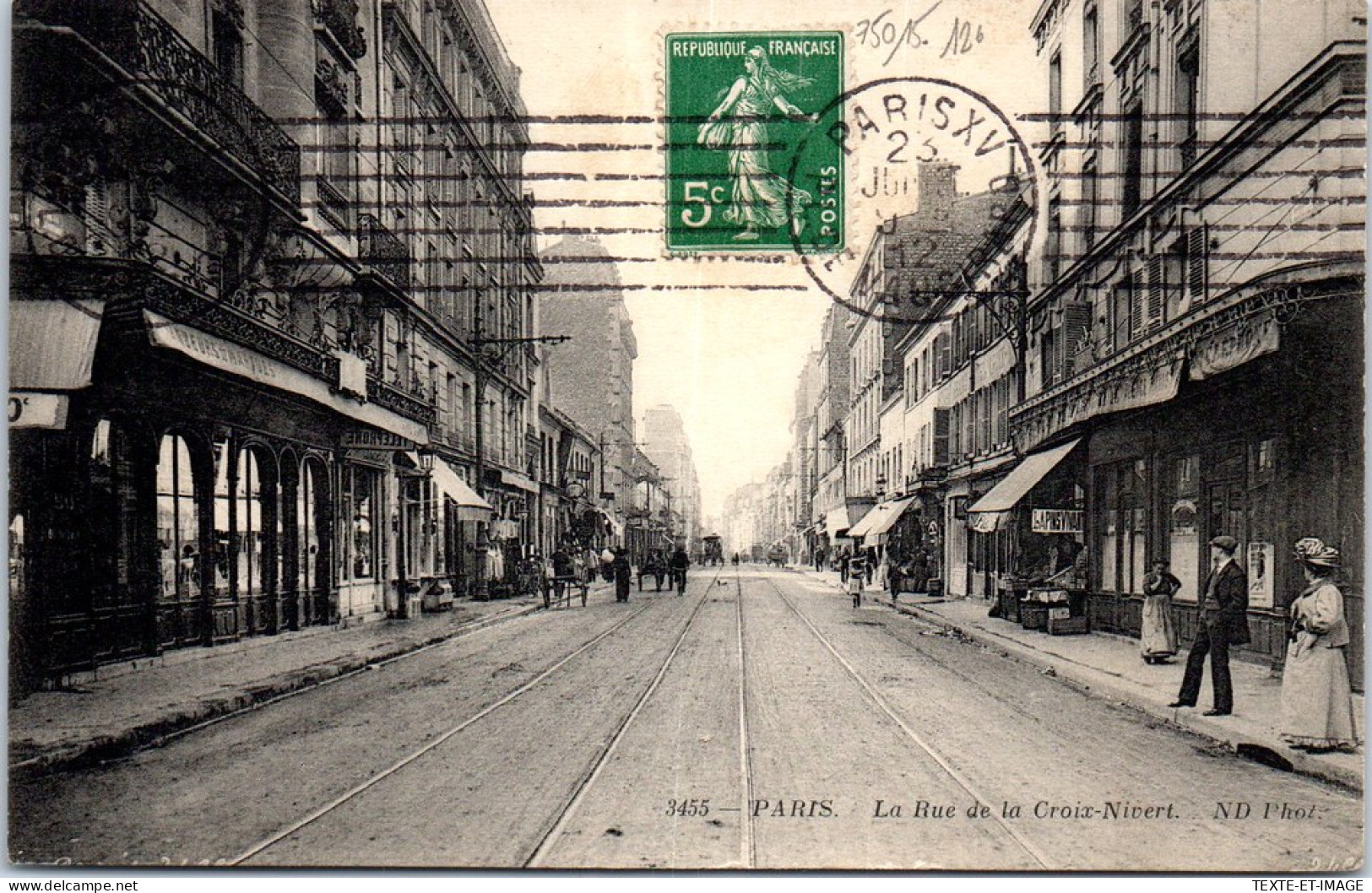 75015 PARIS - La Rue De La Croix Nivert -  - Arrondissement: 15
