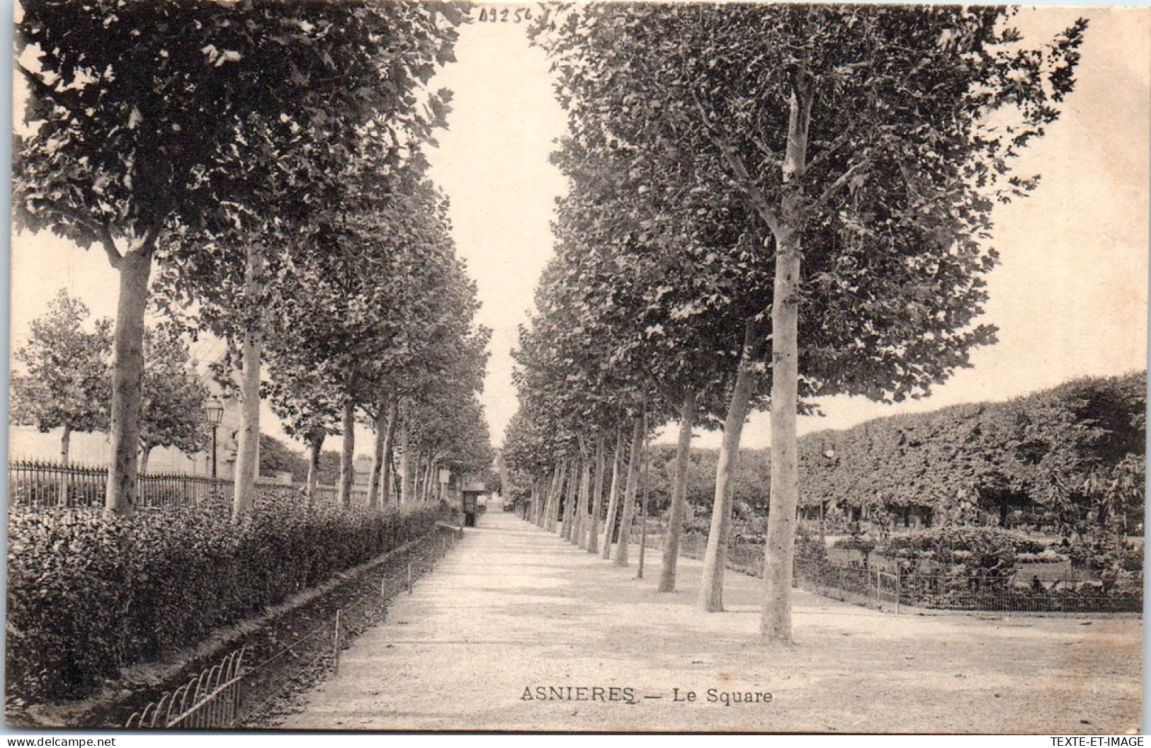 92 ASNIERES - Vue Du Square. - Asnieres Sur Seine