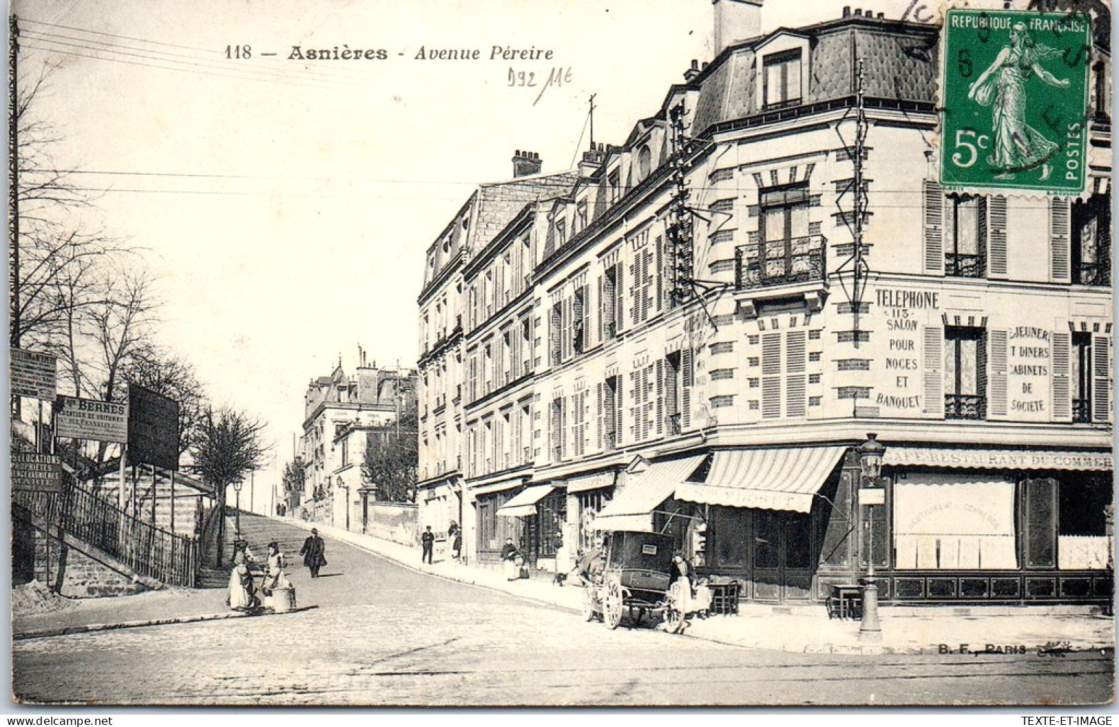 92 ASNIERES - Avenue Pereire. - Asnieres Sur Seine