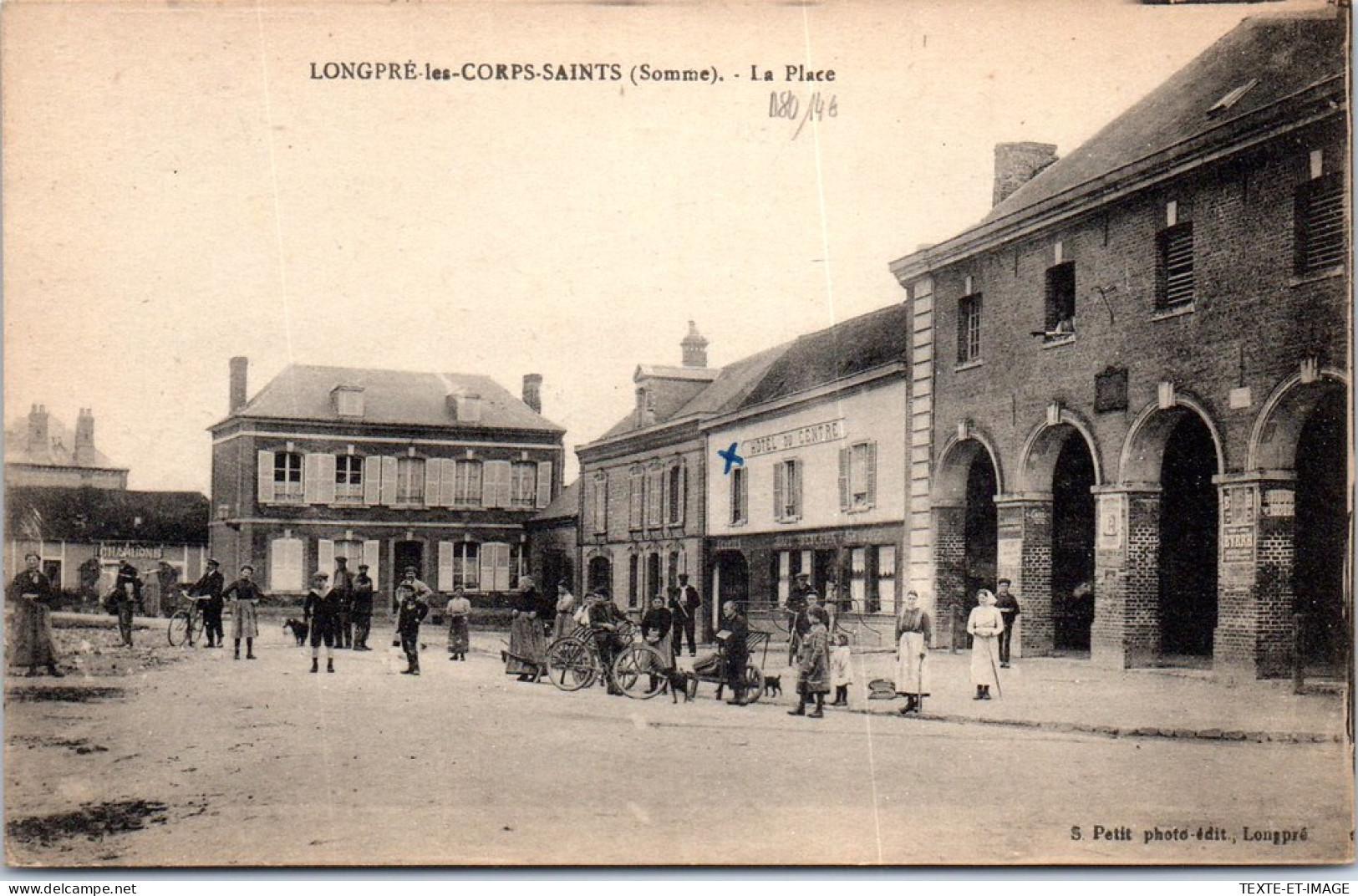 80 LONGPRE LES CORPS SAINTS - La Place  - Autres & Non Classés