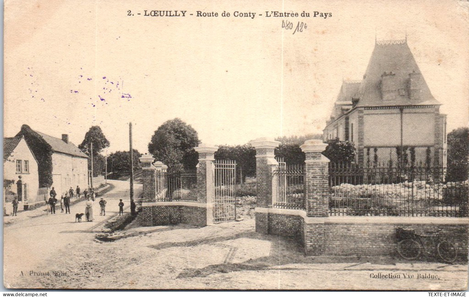 80 LOEUILLY - Route De Conty - L'entree Du Pays -  - Sonstige & Ohne Zuordnung