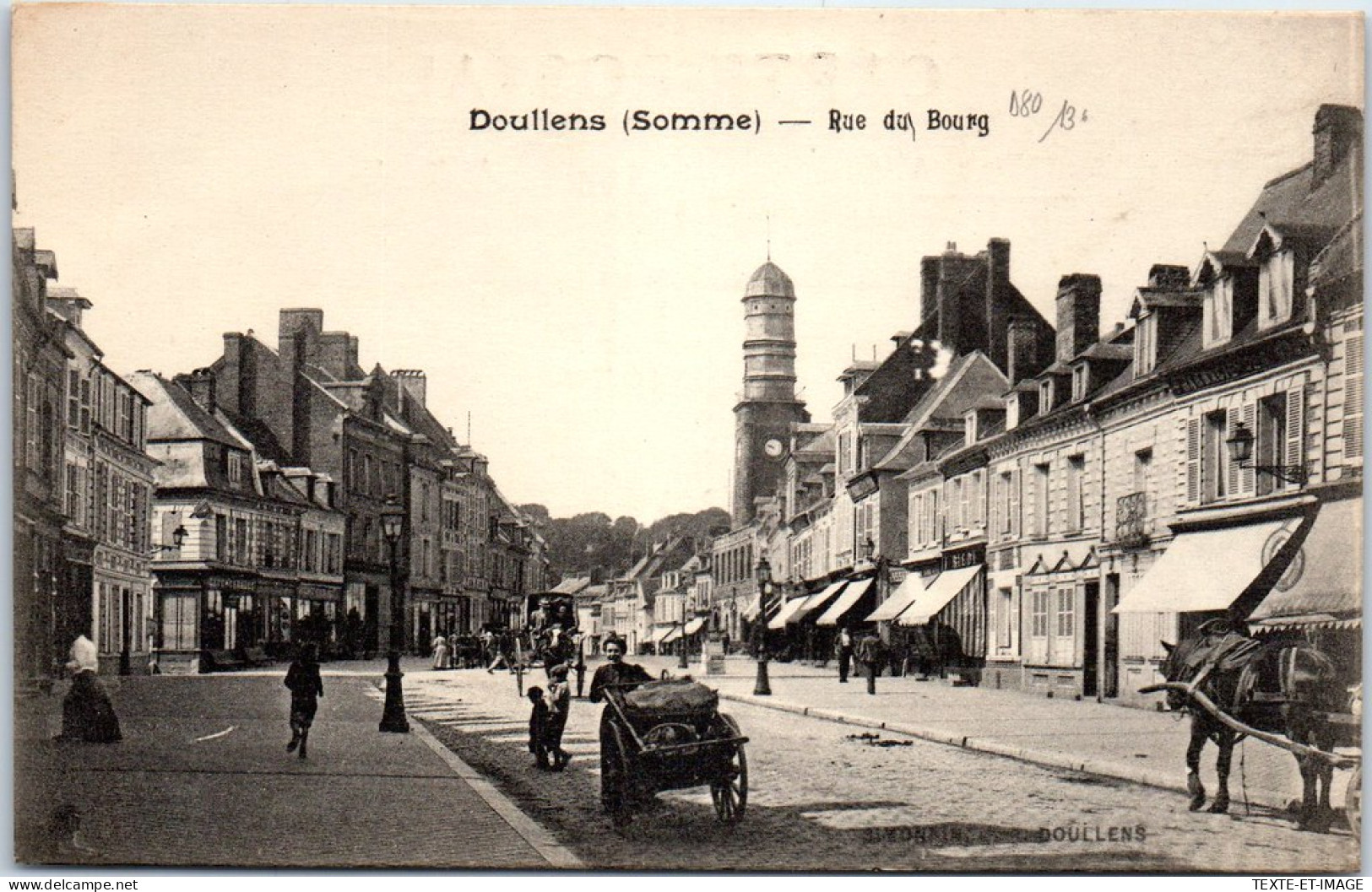 80 DOULLENS - Rue Du Bourg -  - Doullens