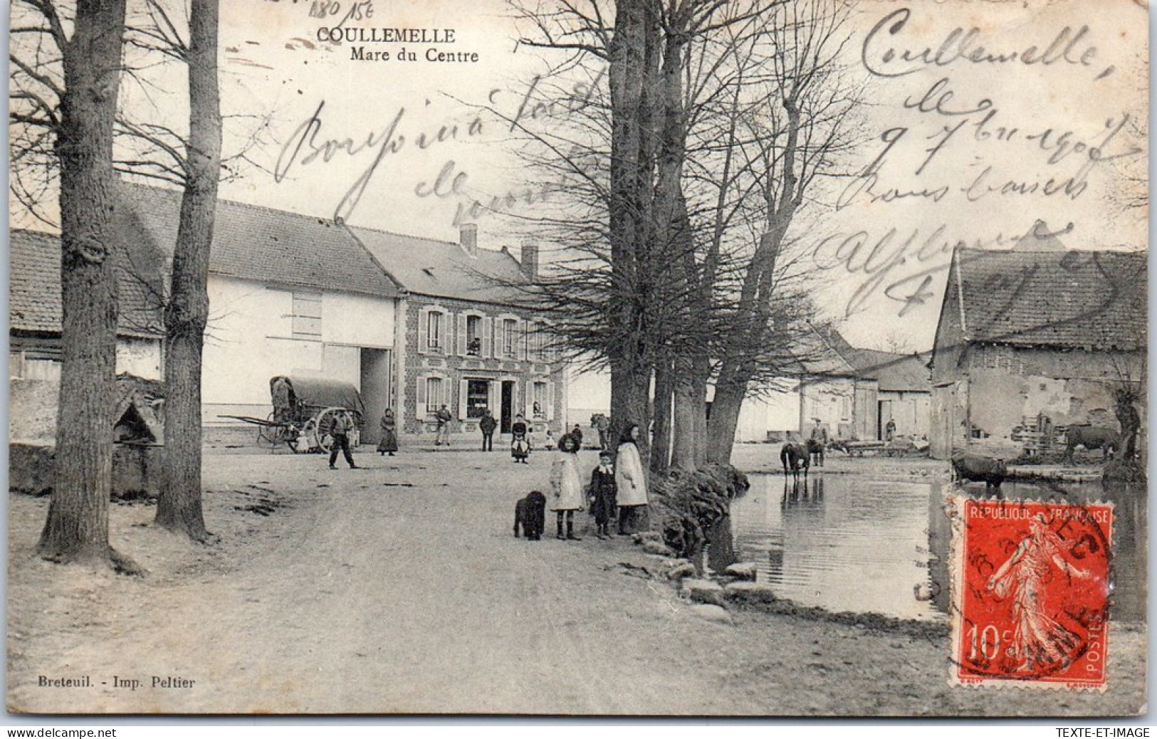 80 COULLEMELLE - La Mare Du Centre - - Autres & Non Classés