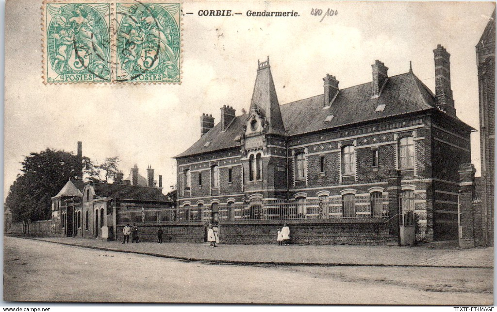 80 CORBIE - La Gendarmerie -  - Corbie