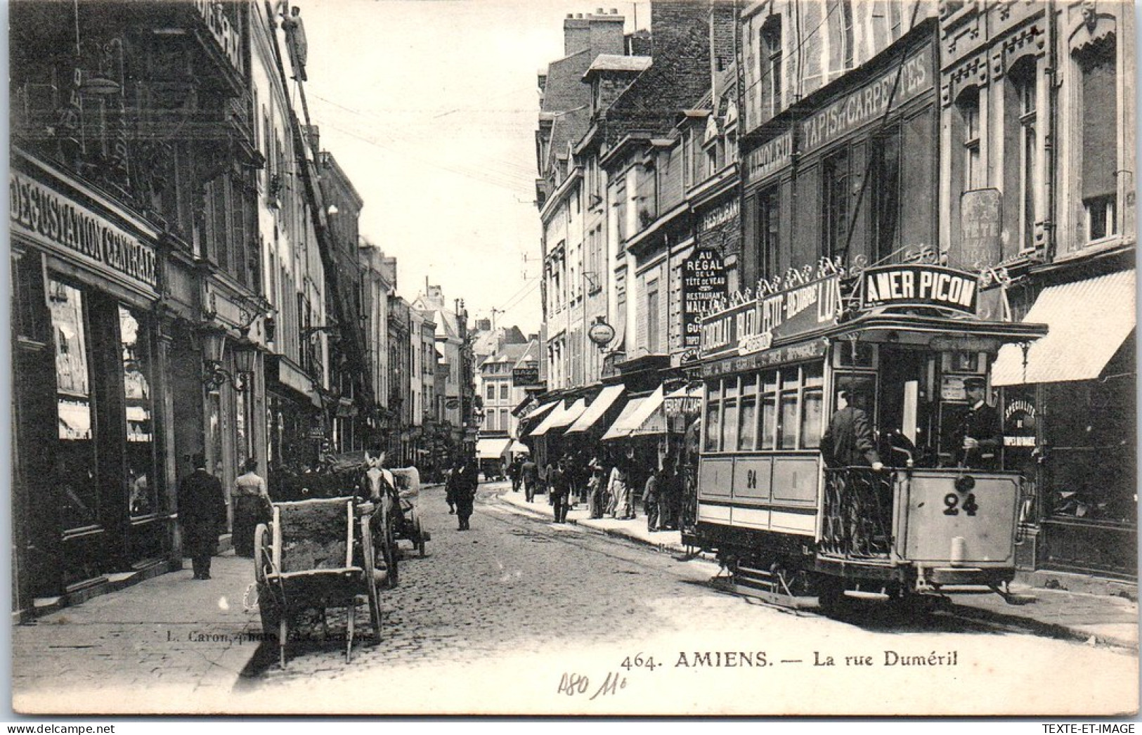 80 AMIENS - La Rue Dumeril -  - Amiens