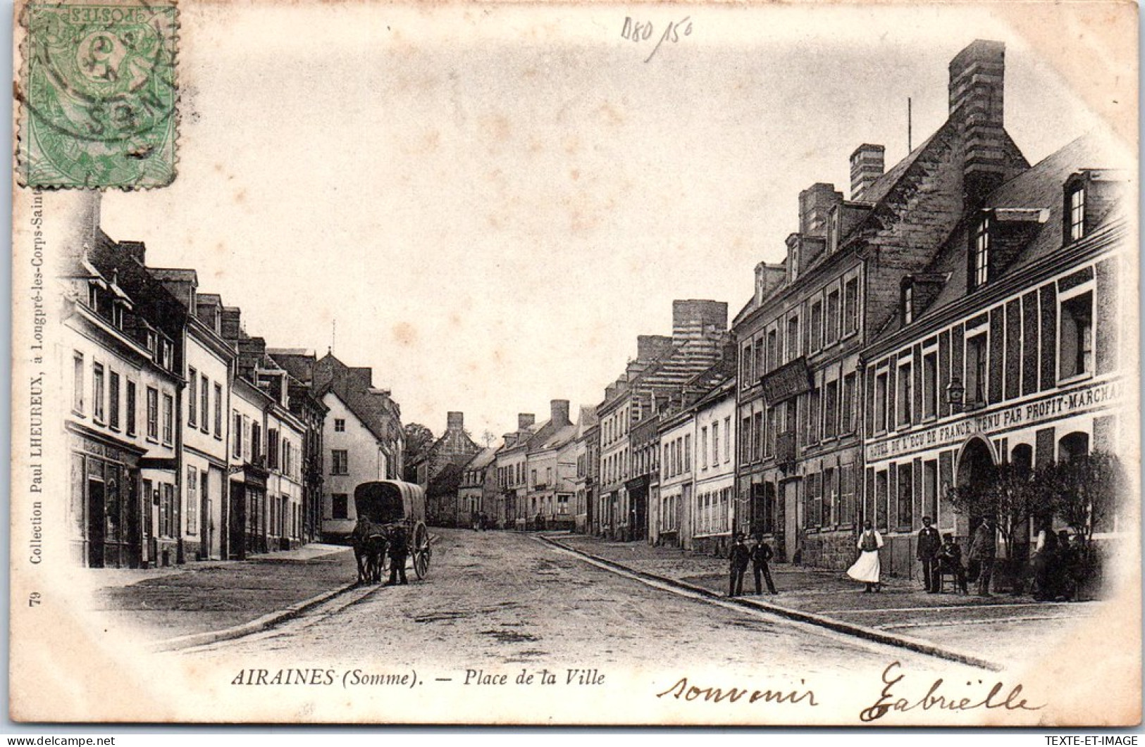 80 AIRAINES - Place De La Ville -  - Sonstige & Ohne Zuordnung